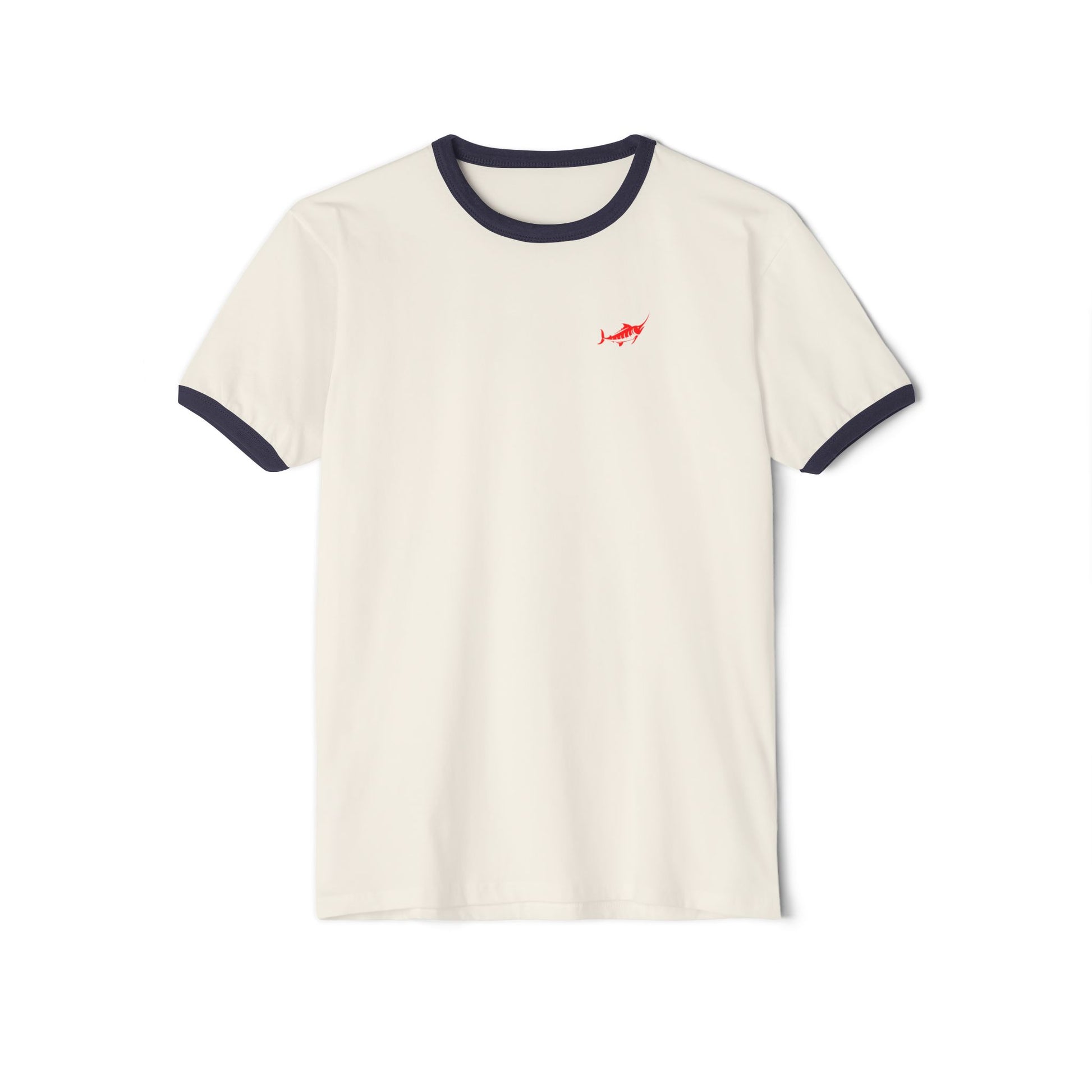 Retro Unisex Cotton Ringer T-Shirt