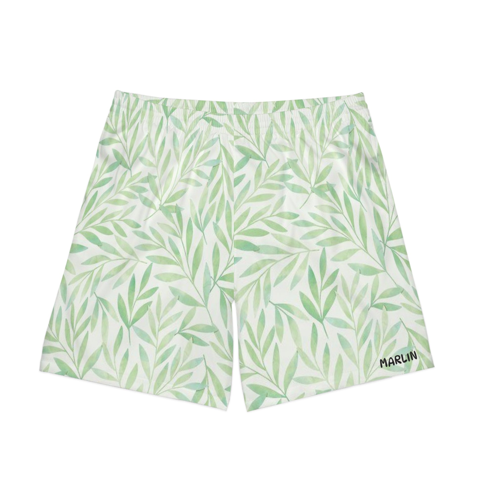 Men's Tropical Leaf Beach Shorts - Marlin