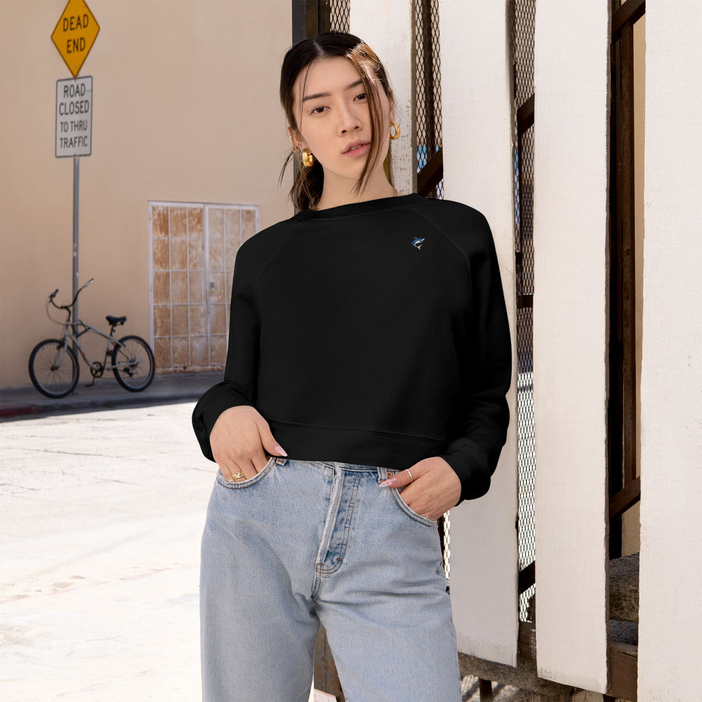 Women's Cropped Fleece Sweatshirt