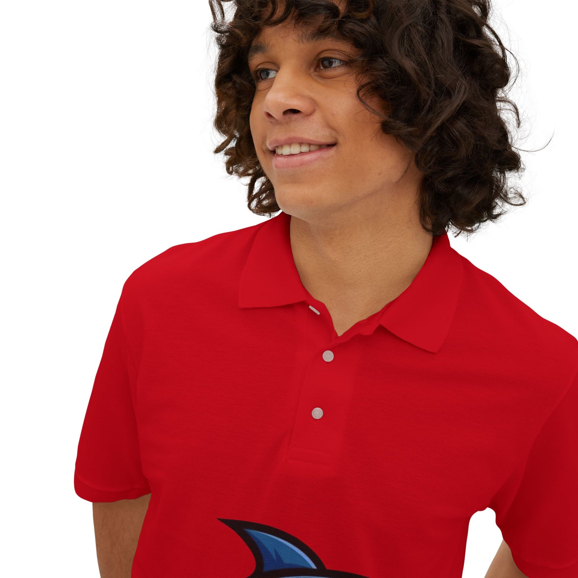 Marlin Graphic Men's Polo Casual Wear T-Shirt