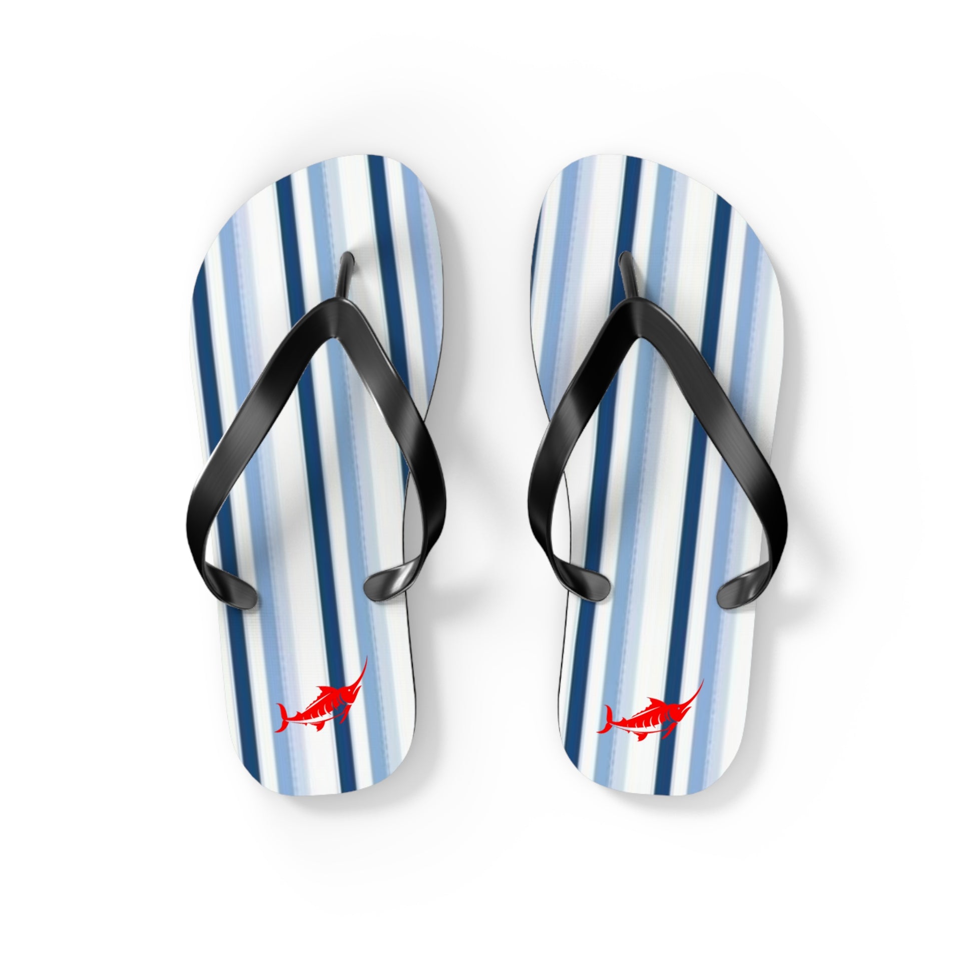 Stylish Striped Flip Flops