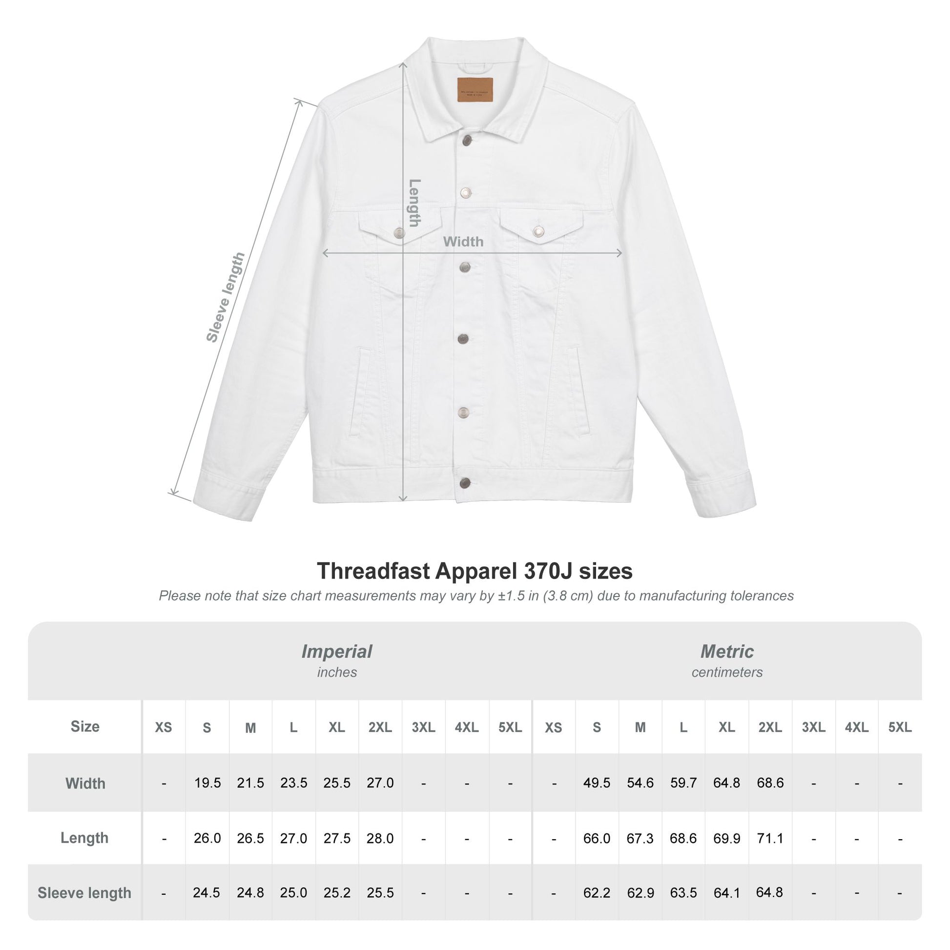 Unisex Denim Jacket