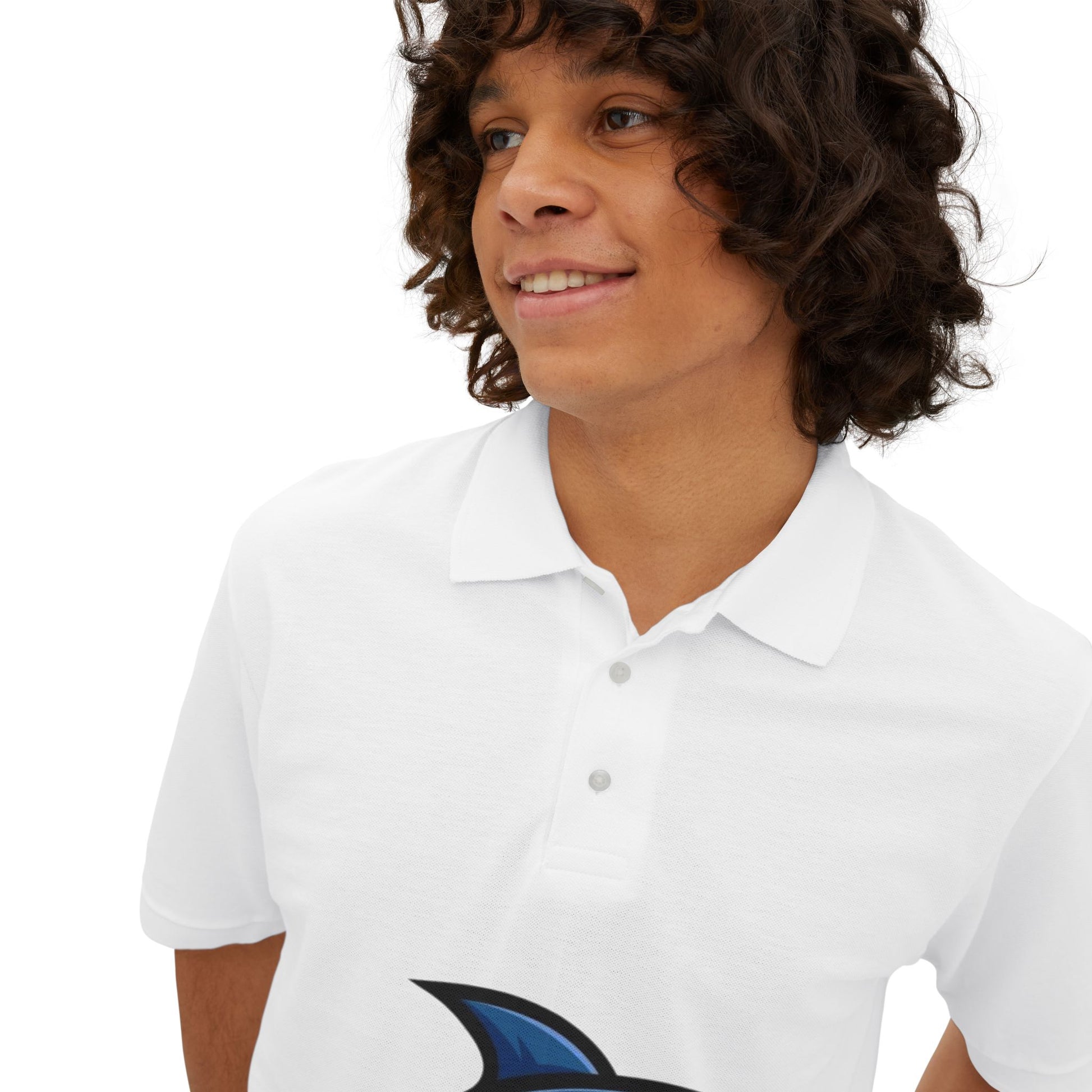 Marlin Graphic Men's Polo Casual Wear T-Shirt