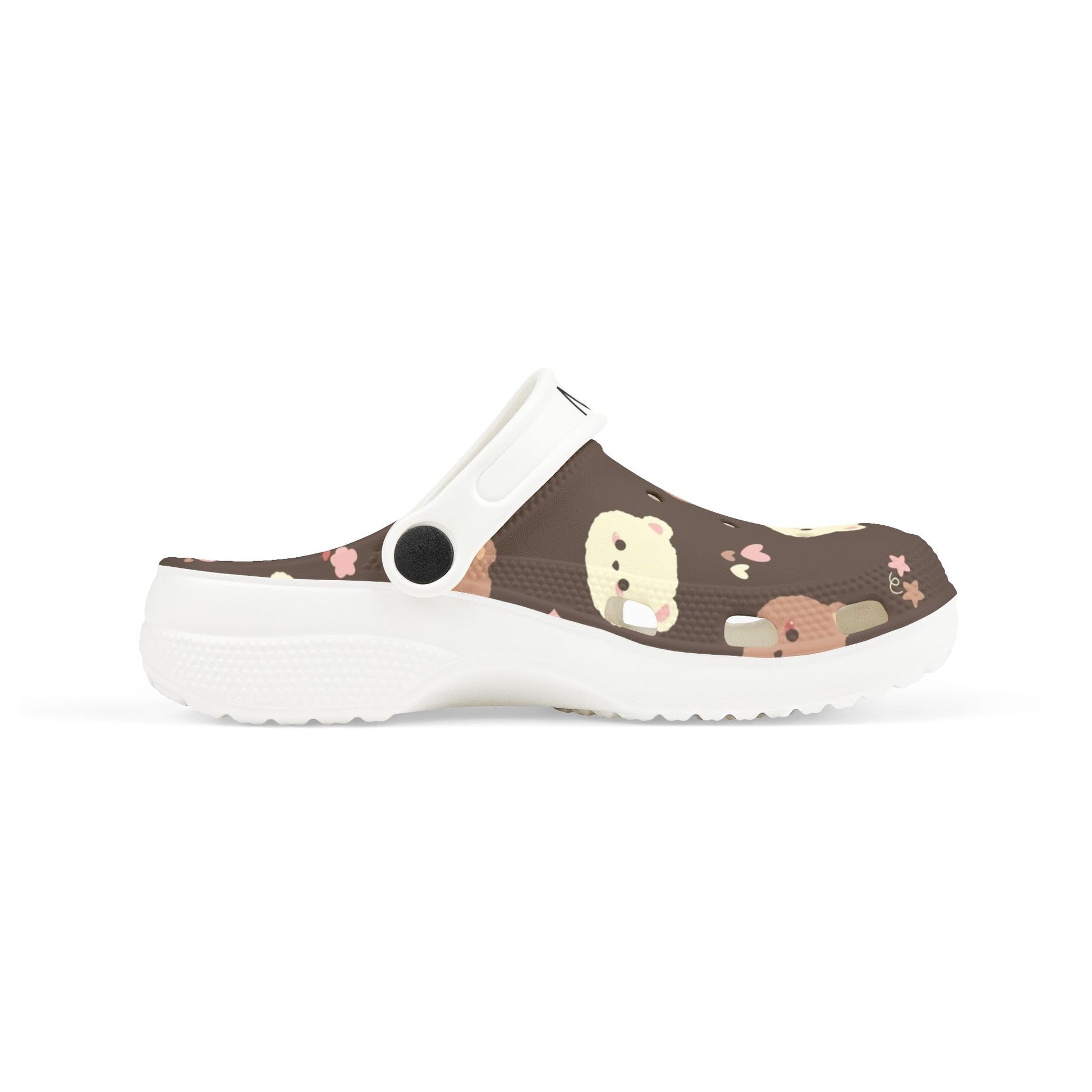 Cute Bear Design Clogs for Kids