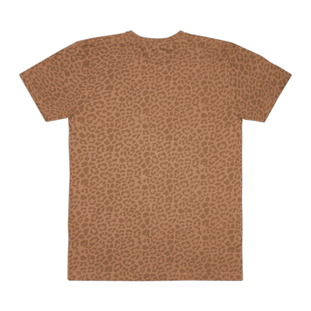 Leopard Men's Fine Jersey Tee - Perfect for Casual Wear and Everyday Style