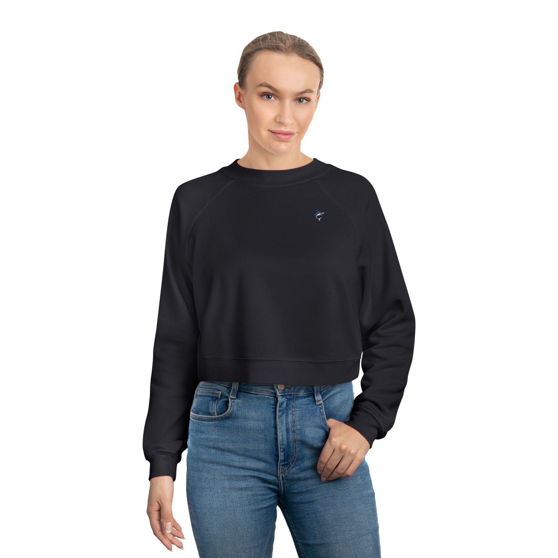Women's Cropped Fleece Sweatshirt