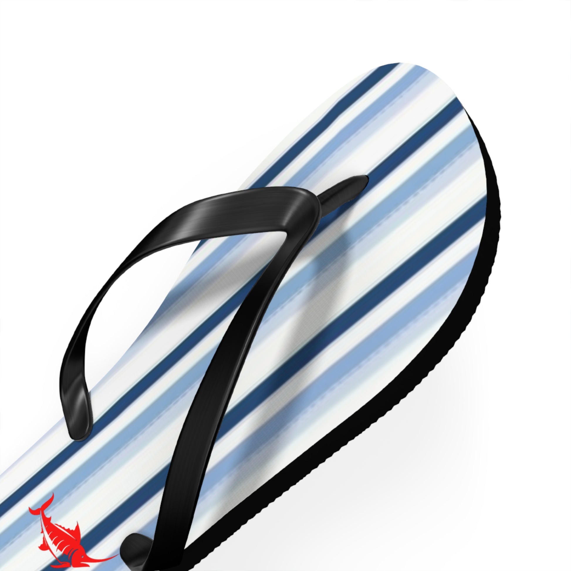 Stylish Striped Flip Flops