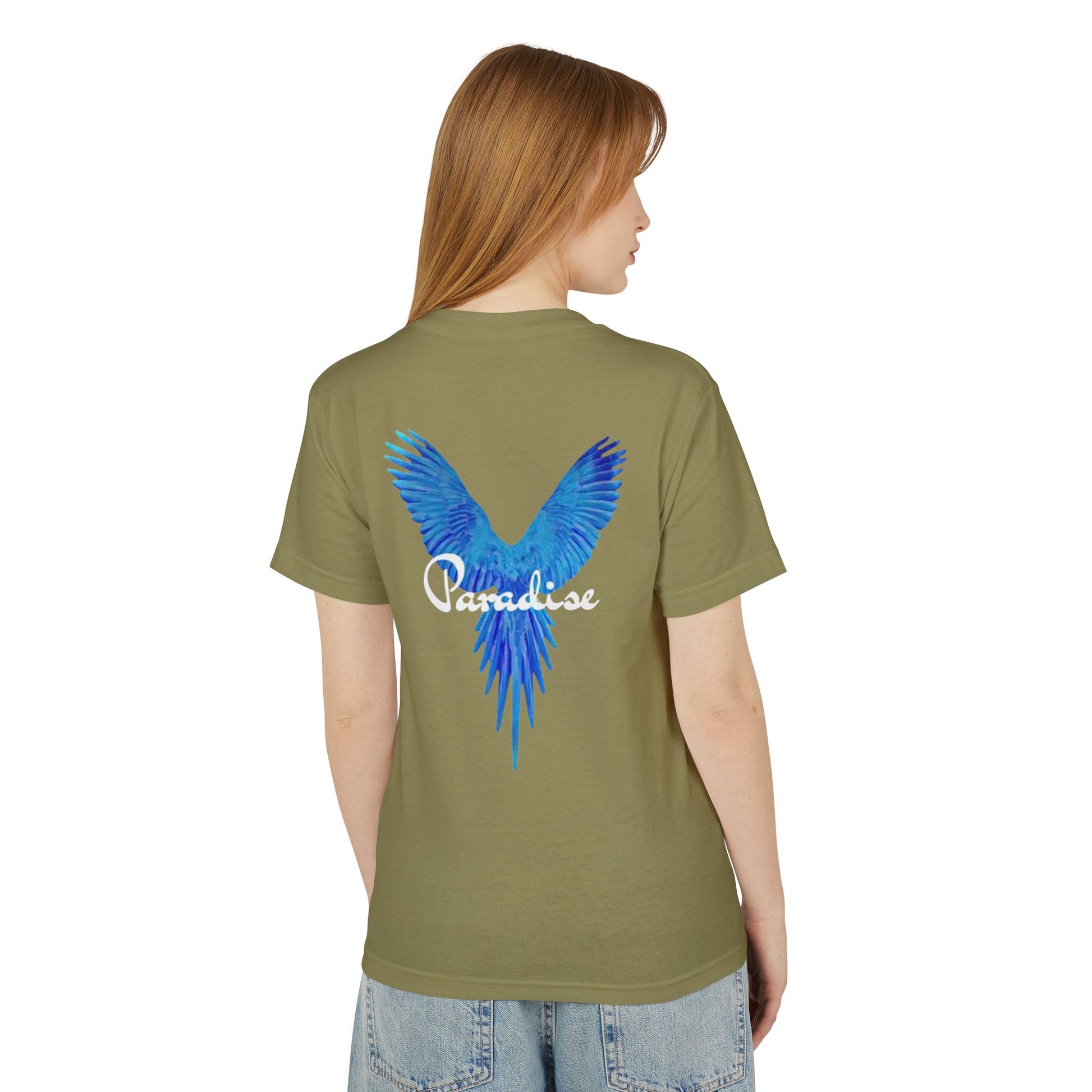 Vibrant Bird Art Unisex Graphic T-Shirt