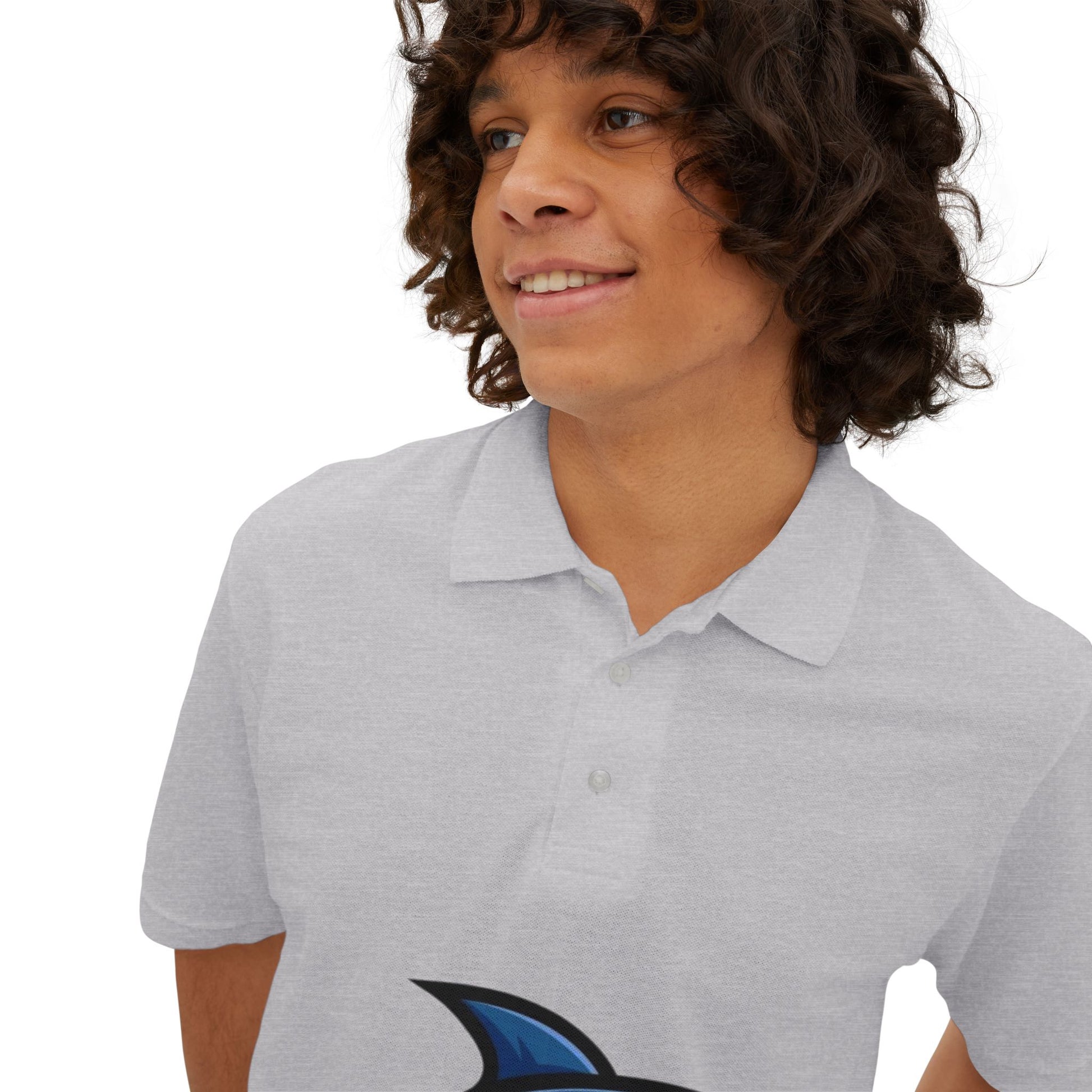 Marlin Graphic Men's Polo Casual Wear T-Shirt