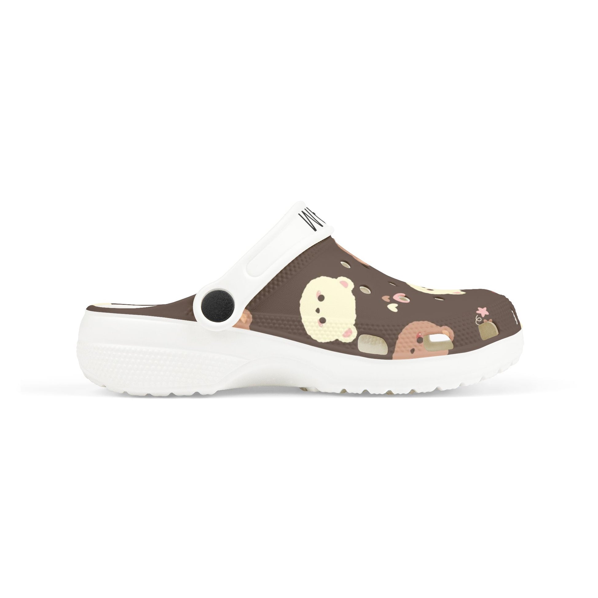 Cute Bear Design Clogs for Kids