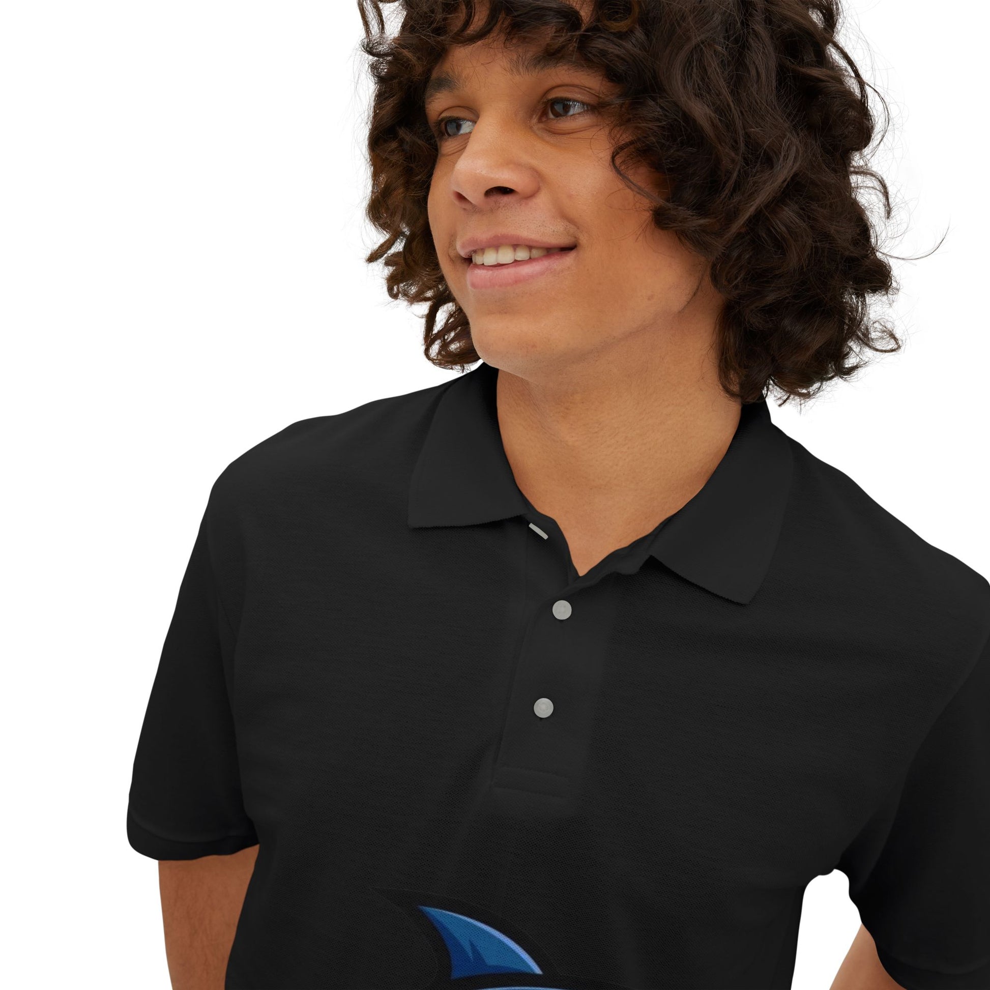 Marlin Graphic Men's Polo Casual Wear T-Shirt
