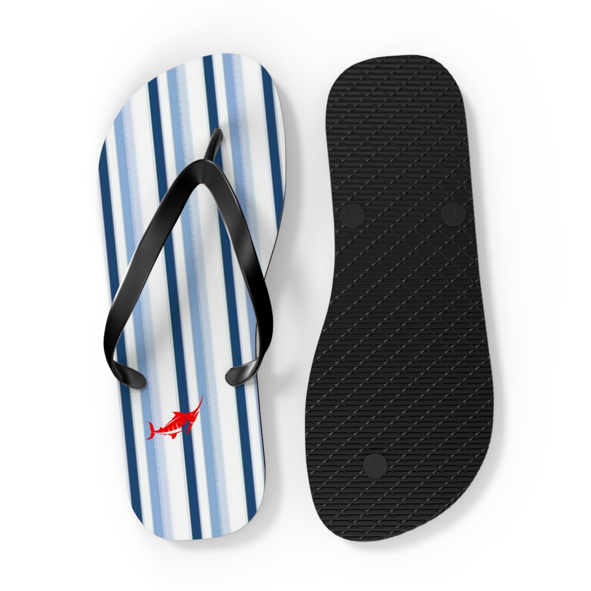 Stylish Striped Flip Flops