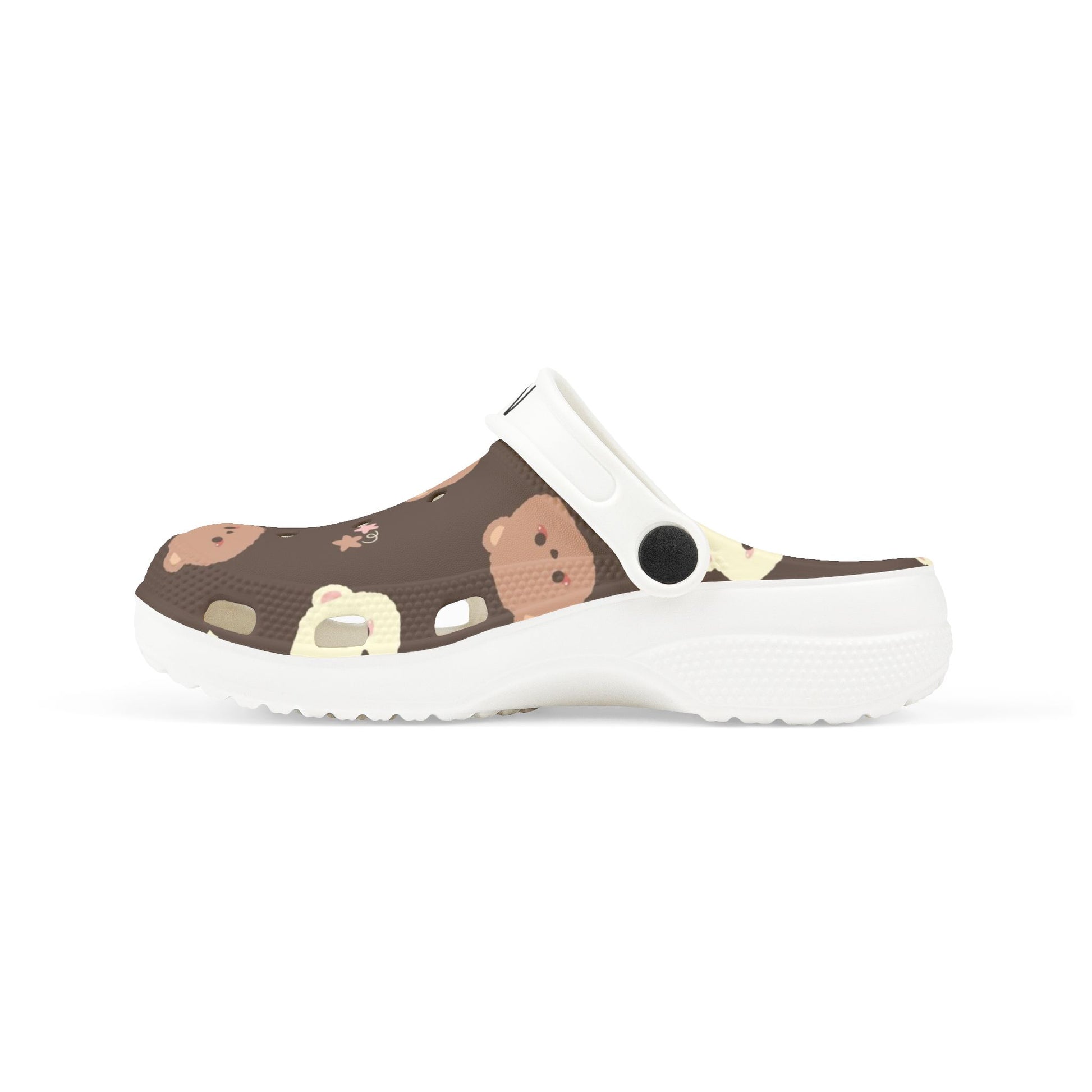 Cute Bear Design Clogs for Kids
