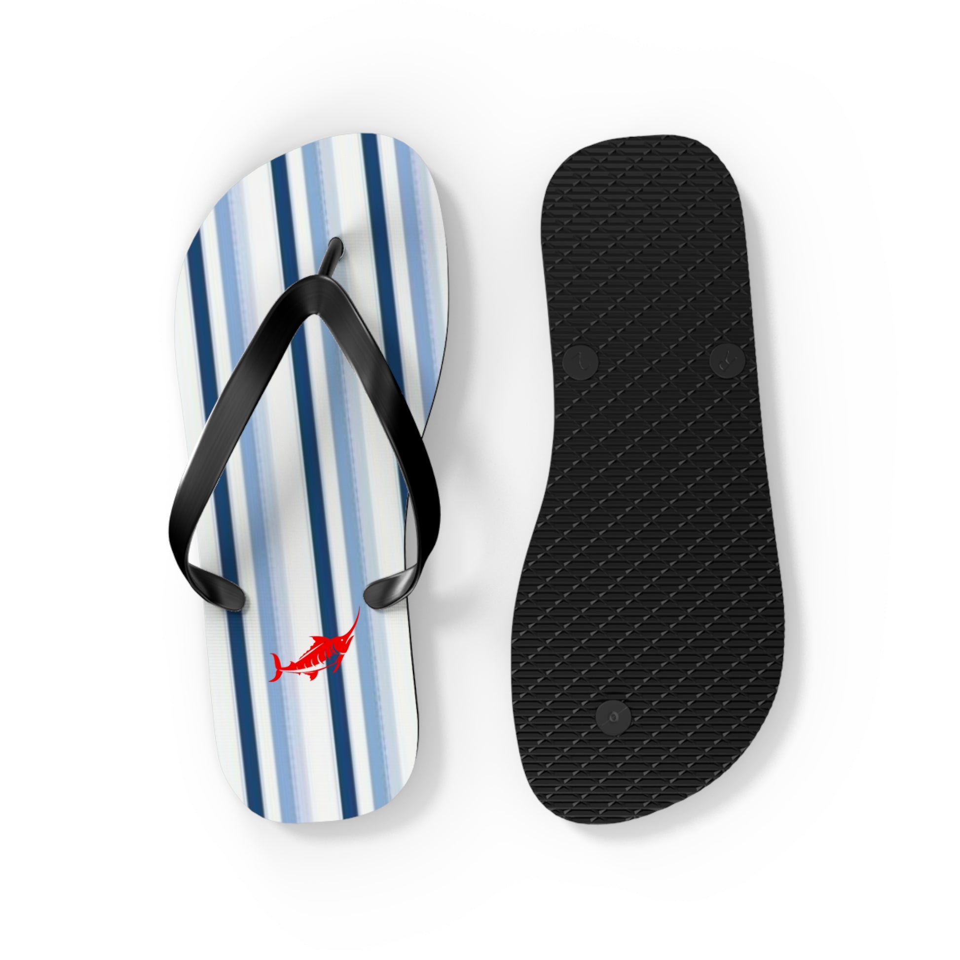 Stylish Striped Flip Flops