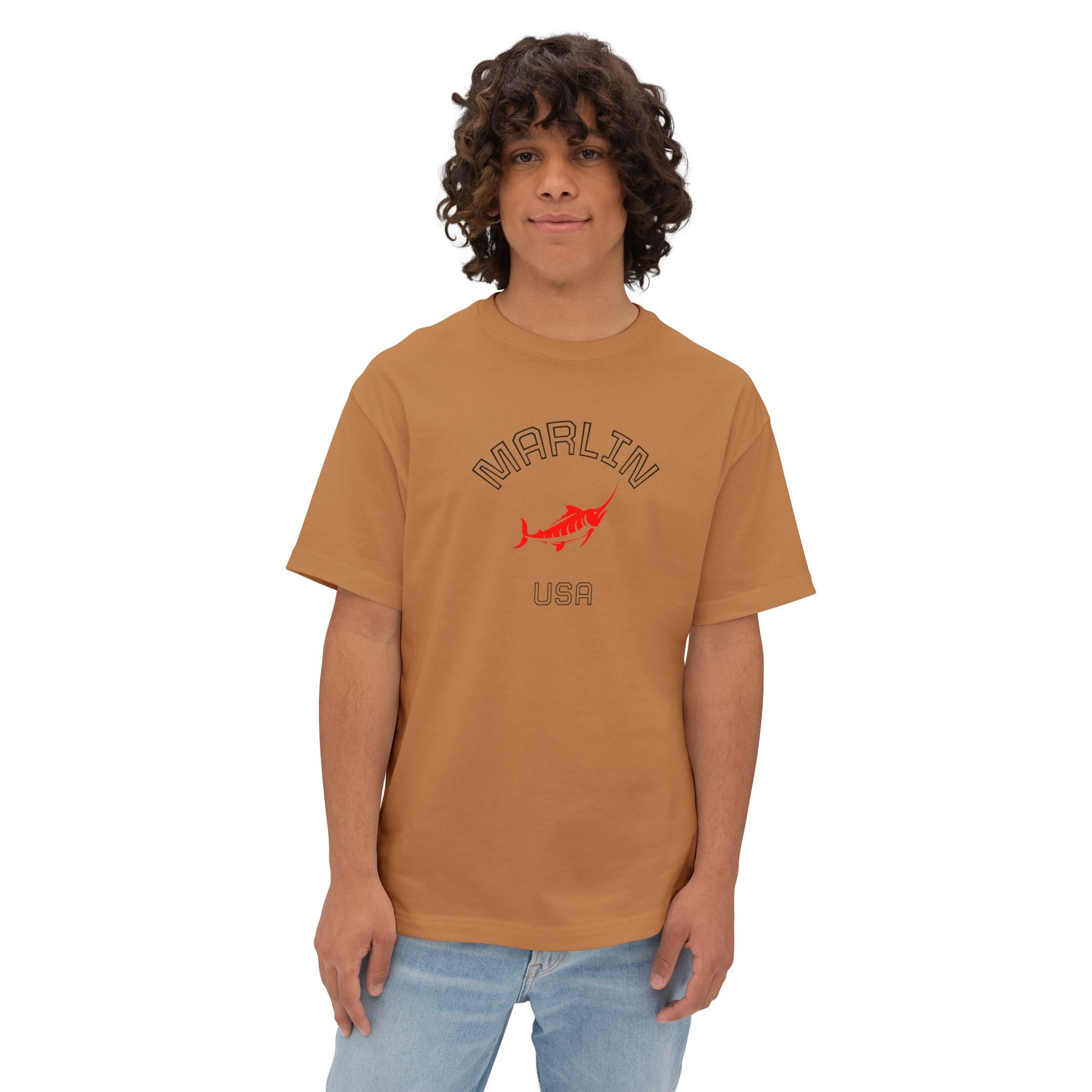 Casual Oversized T-shirt for men, Comfortable Summer Shirt and Beachwear.
