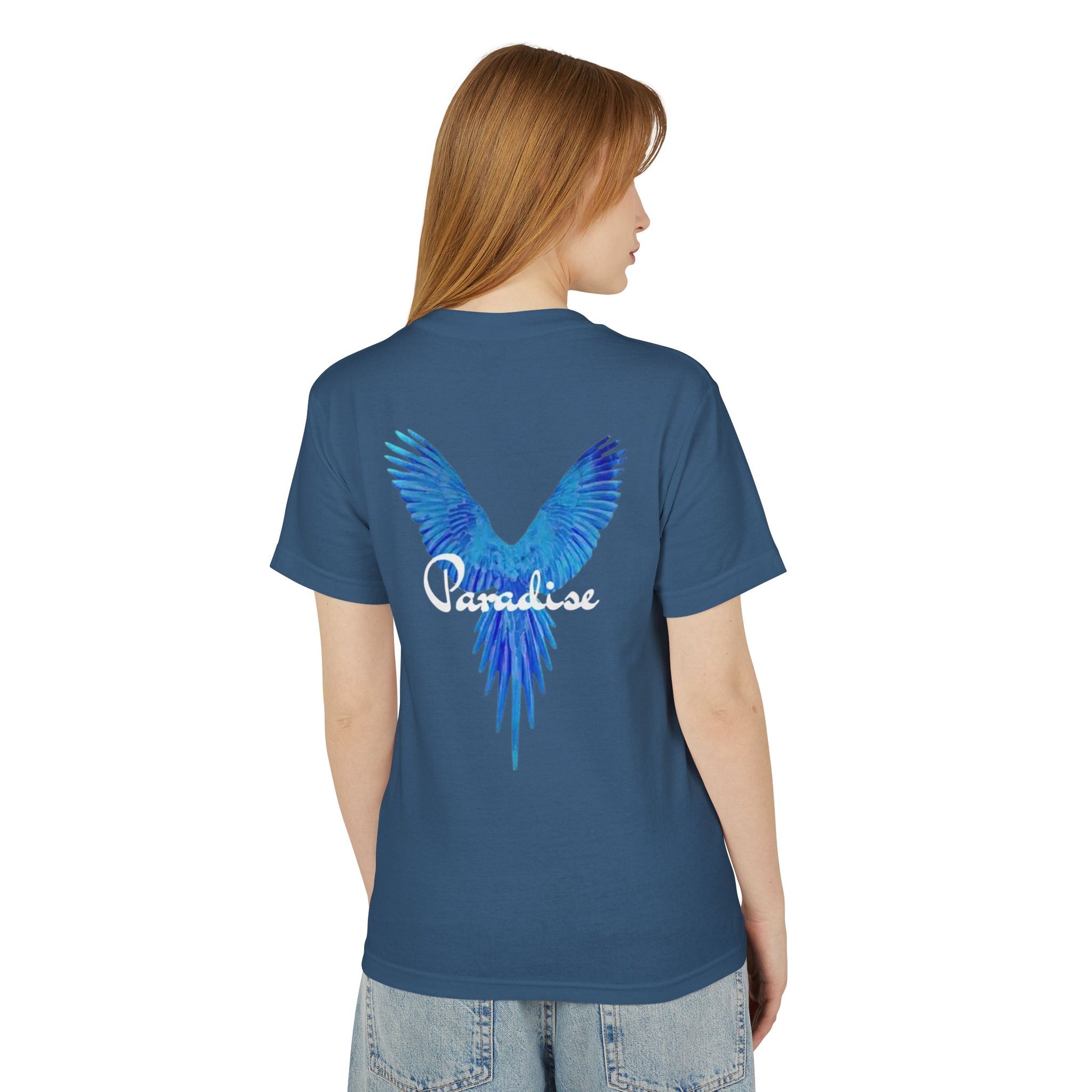 Vibrant Bird Art Unisex Graphic T-Shirt
