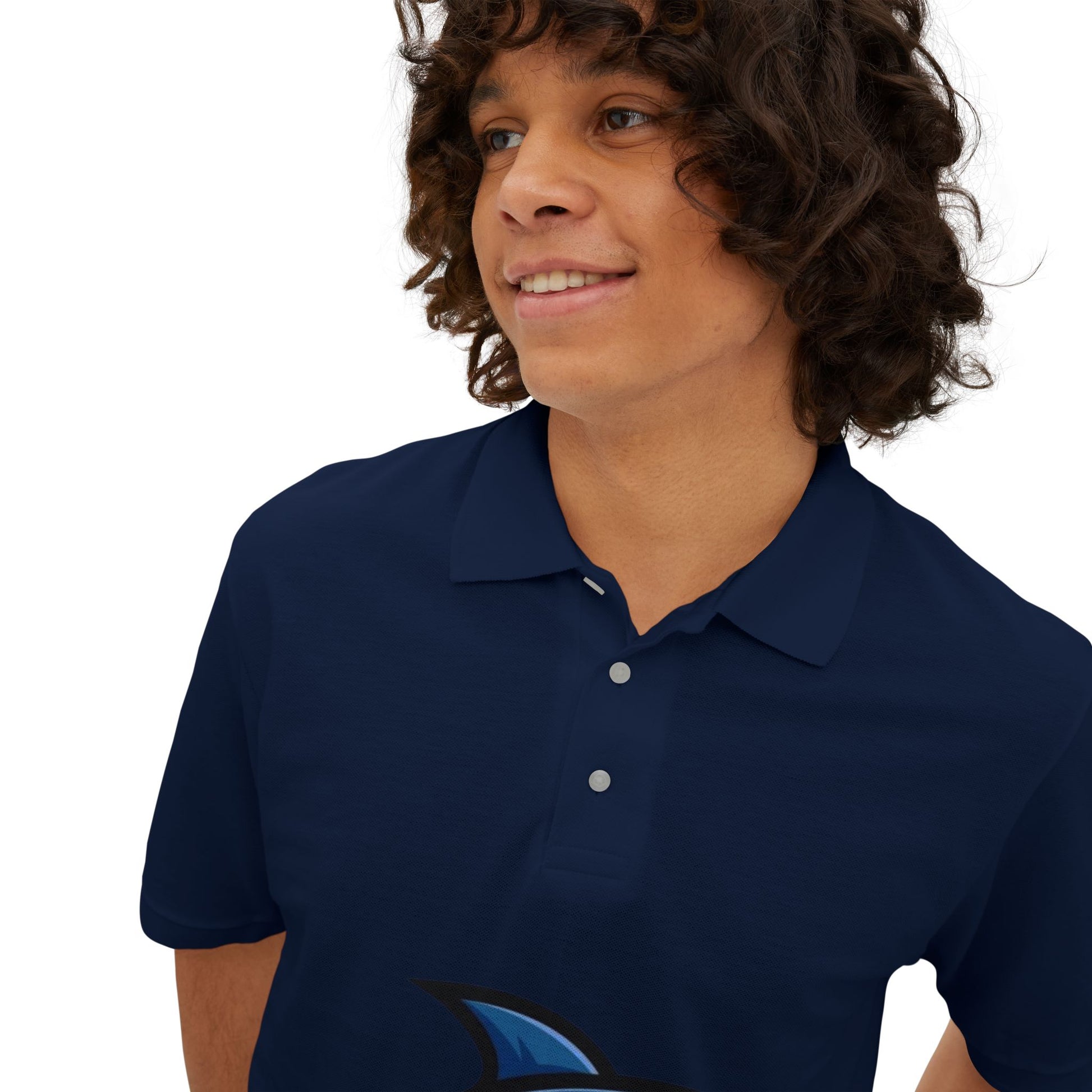 Marlin Graphic Men's Polo Casual Wear T-Shirt