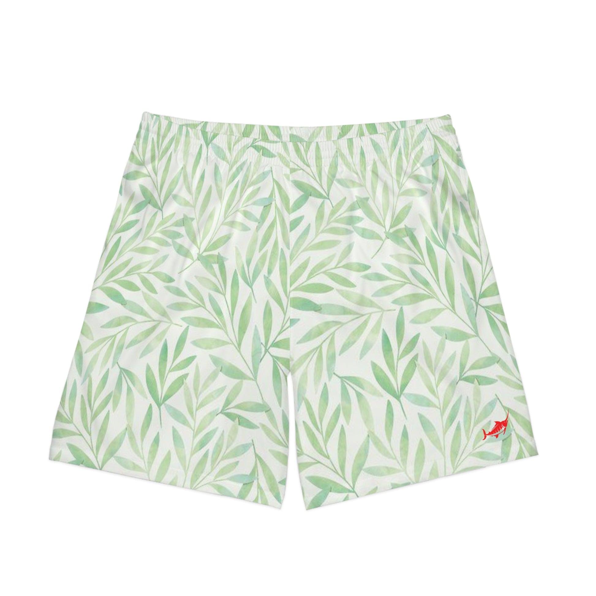Men's Tropical Leaf Beach Shorts