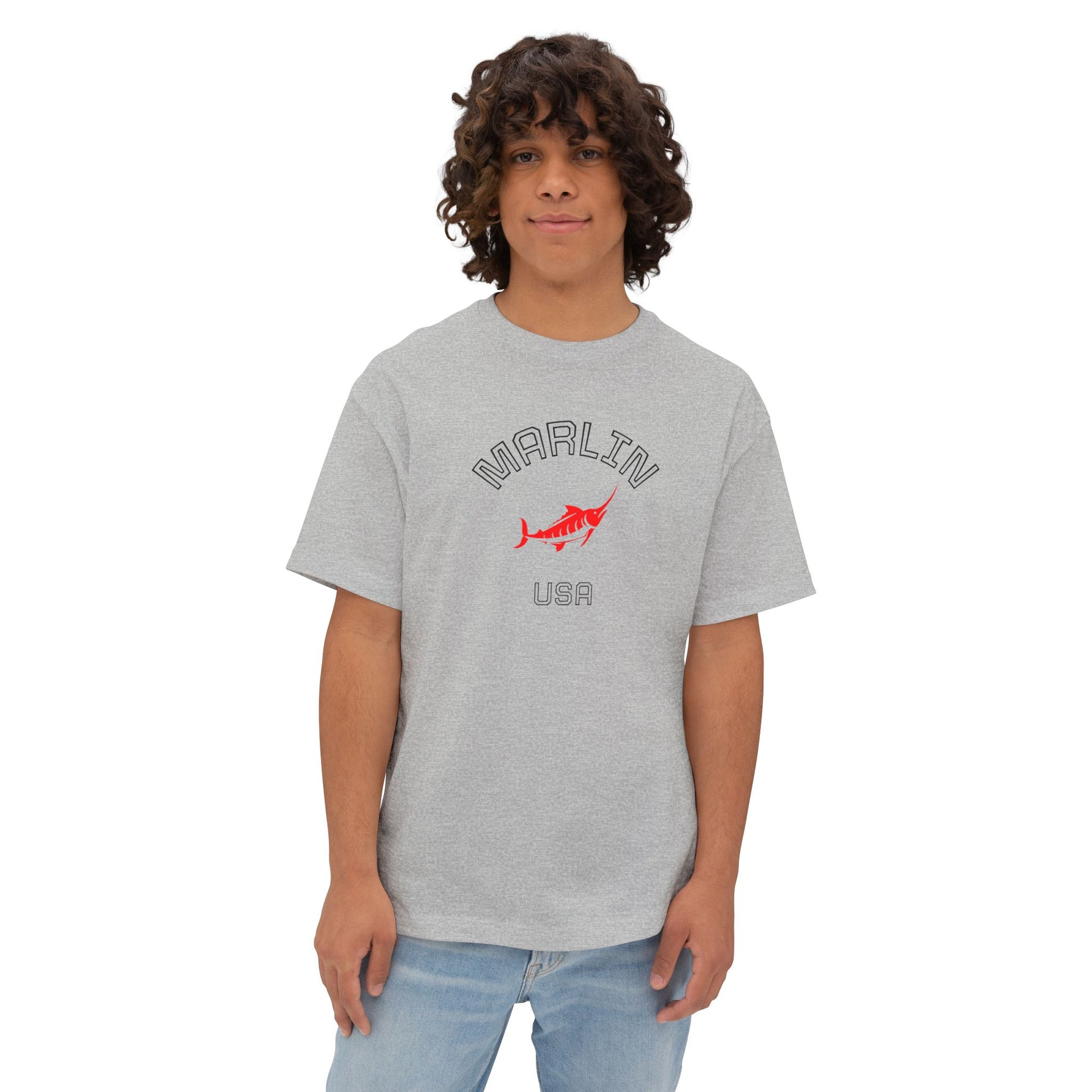 Casual Oversized T-shirt for men, Comfortable Summer Shirt and Beachwear.
