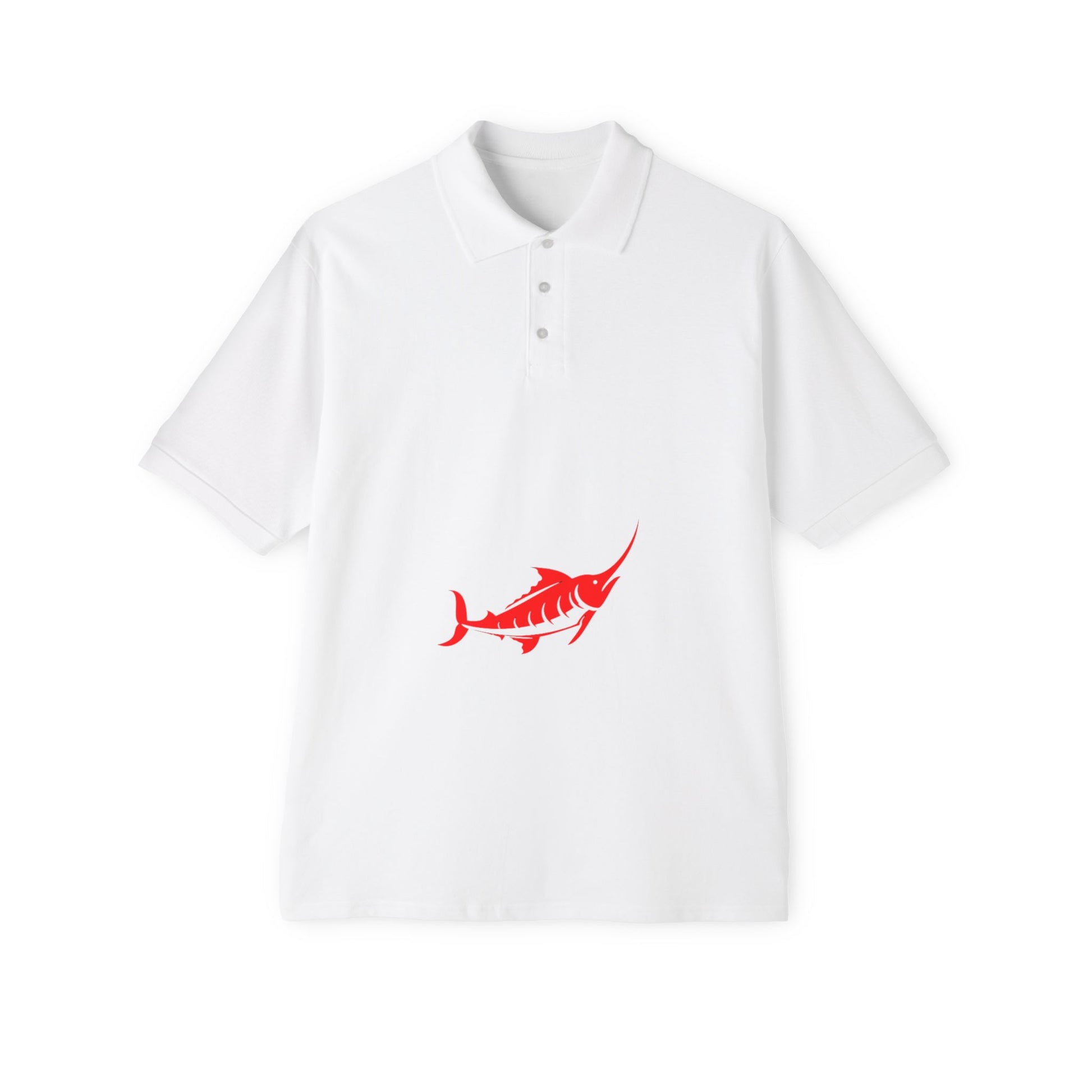Marlin Graphic Men's Polo Casual Wear T-Shirt