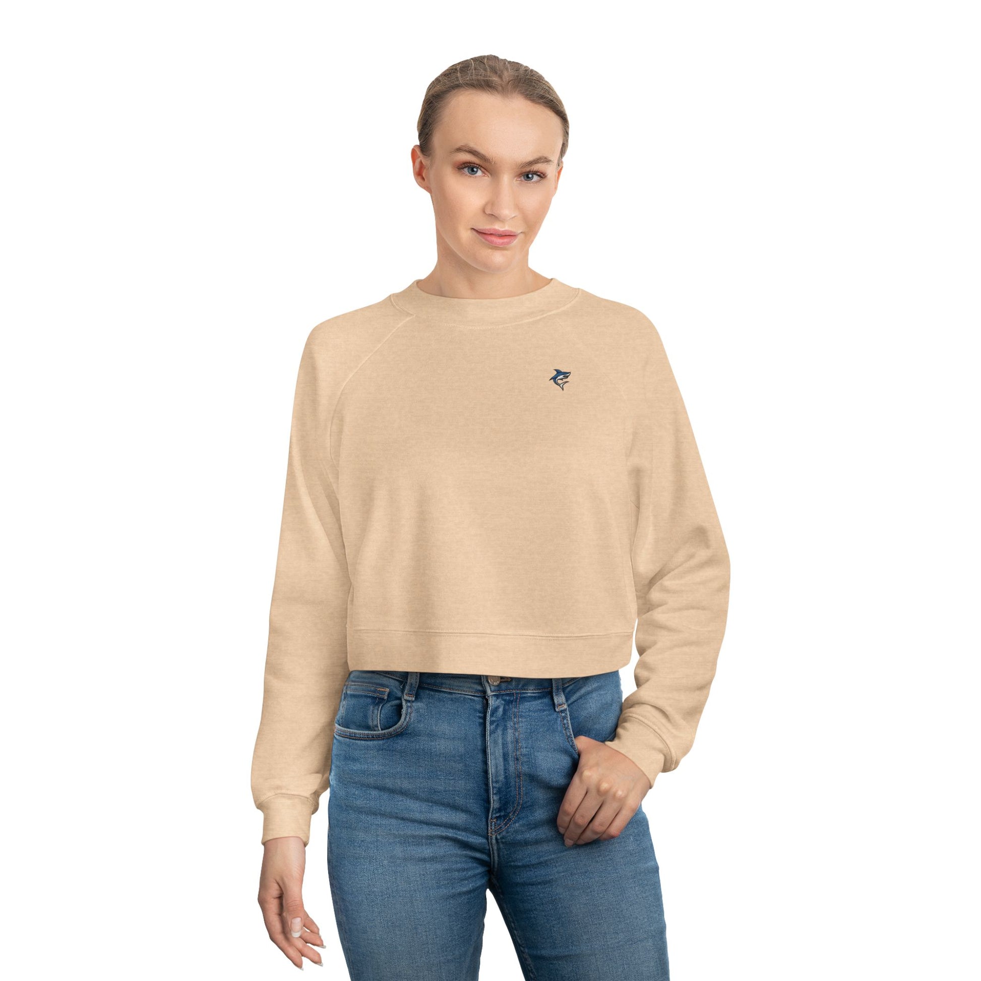 Women's Cropped Fleece Sweatshirt