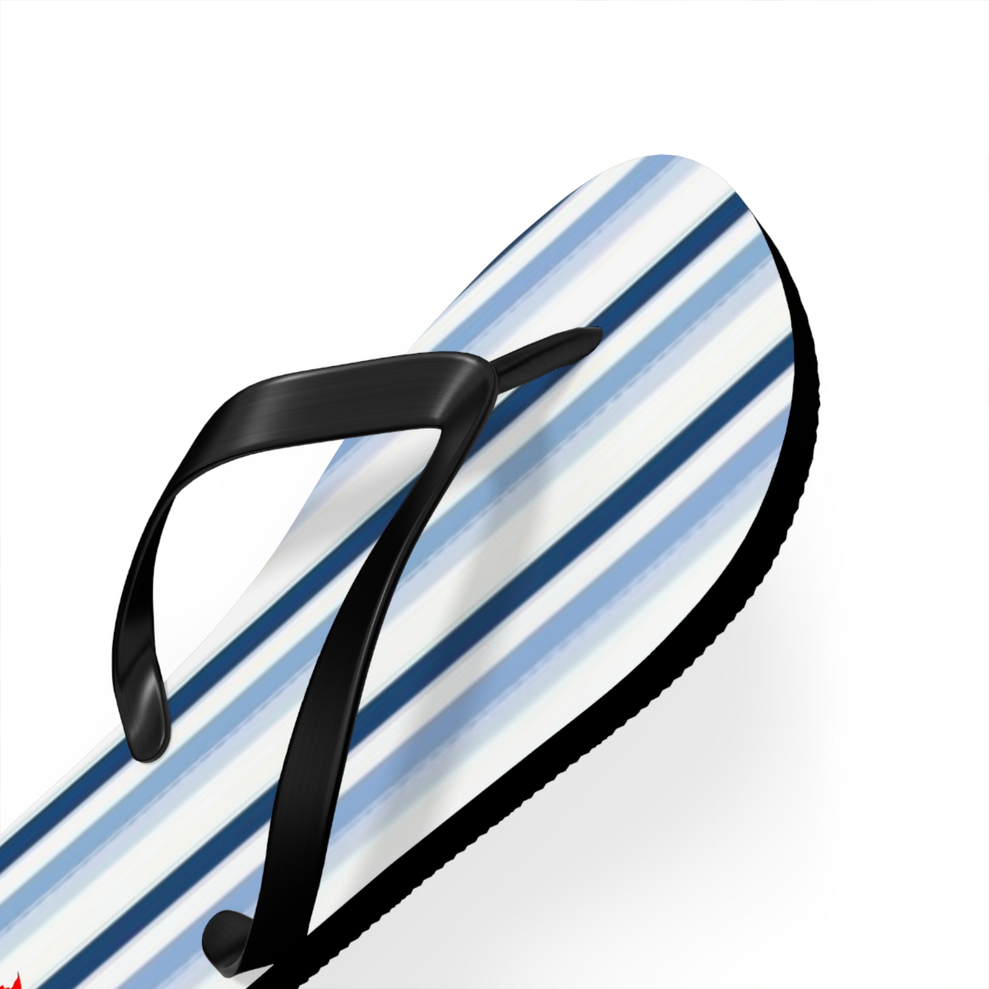 Stylish Striped Flip Flops