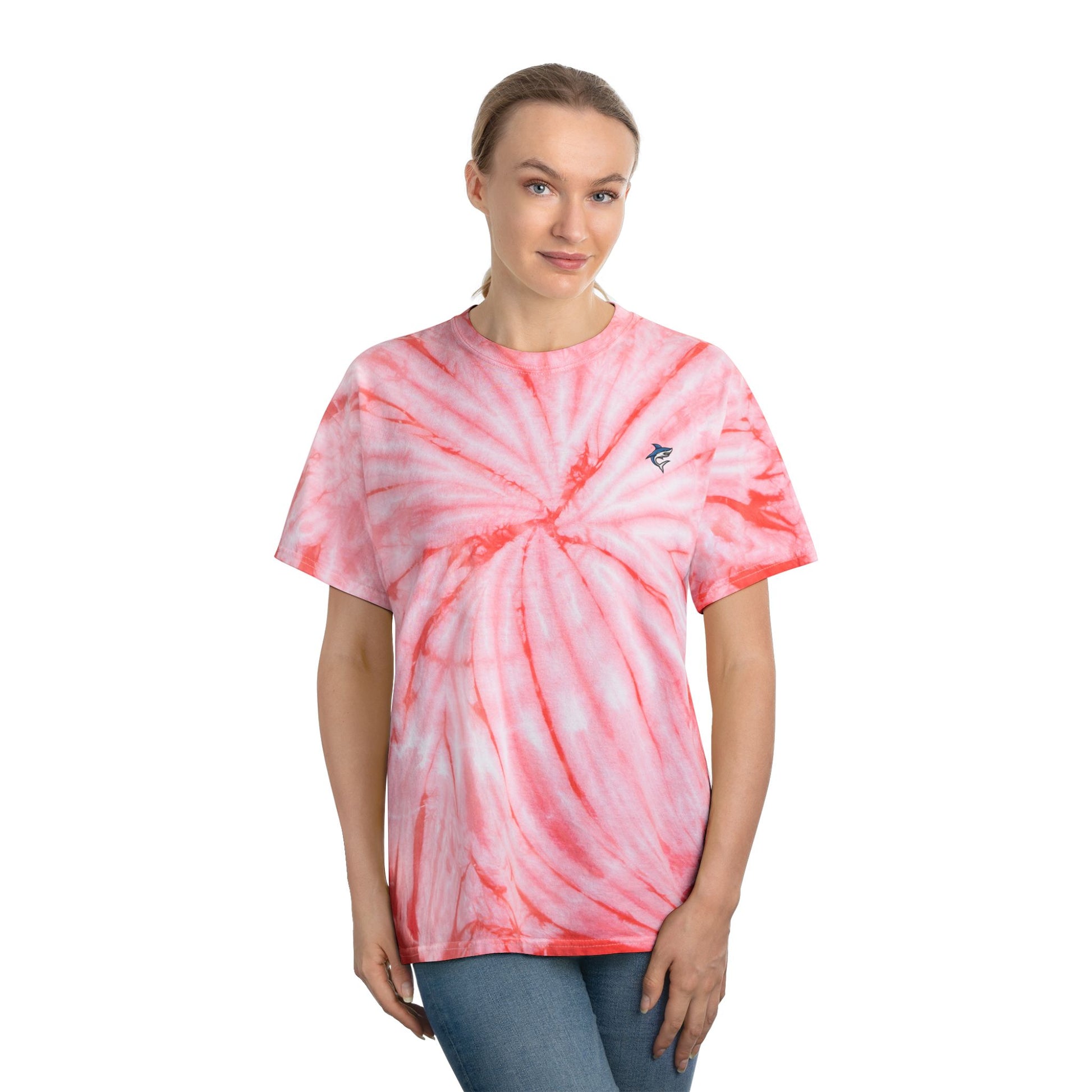 Coral Tie-Dye T-Shirt