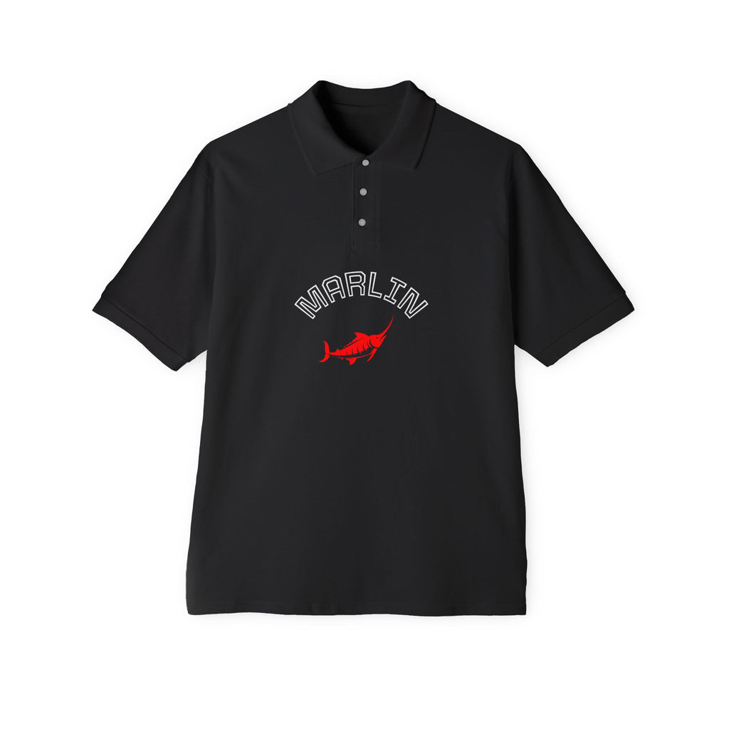 Marlin Graphic Men's Polo Casual Wear T-Shirt