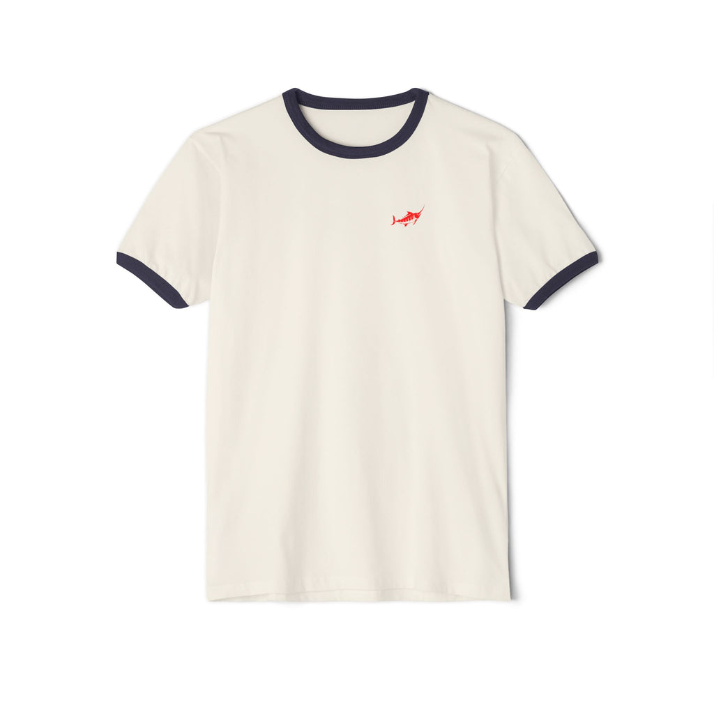 Retro Unisex Cotton Ringer T-Shirt