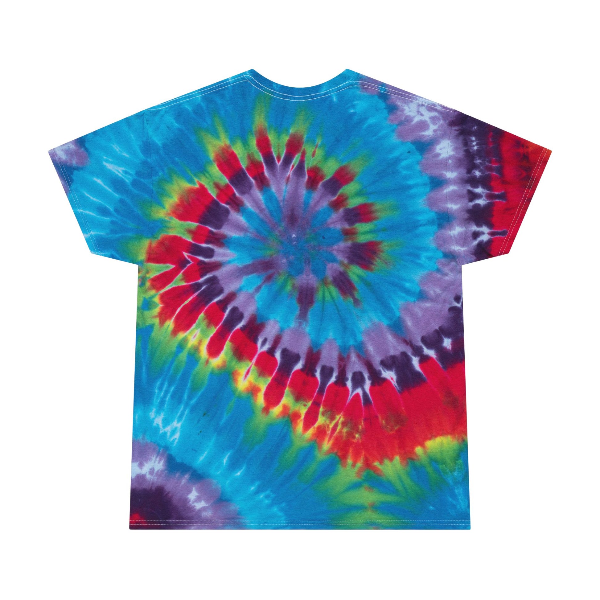 Colorful Spiral Tie-Dye T-shirt