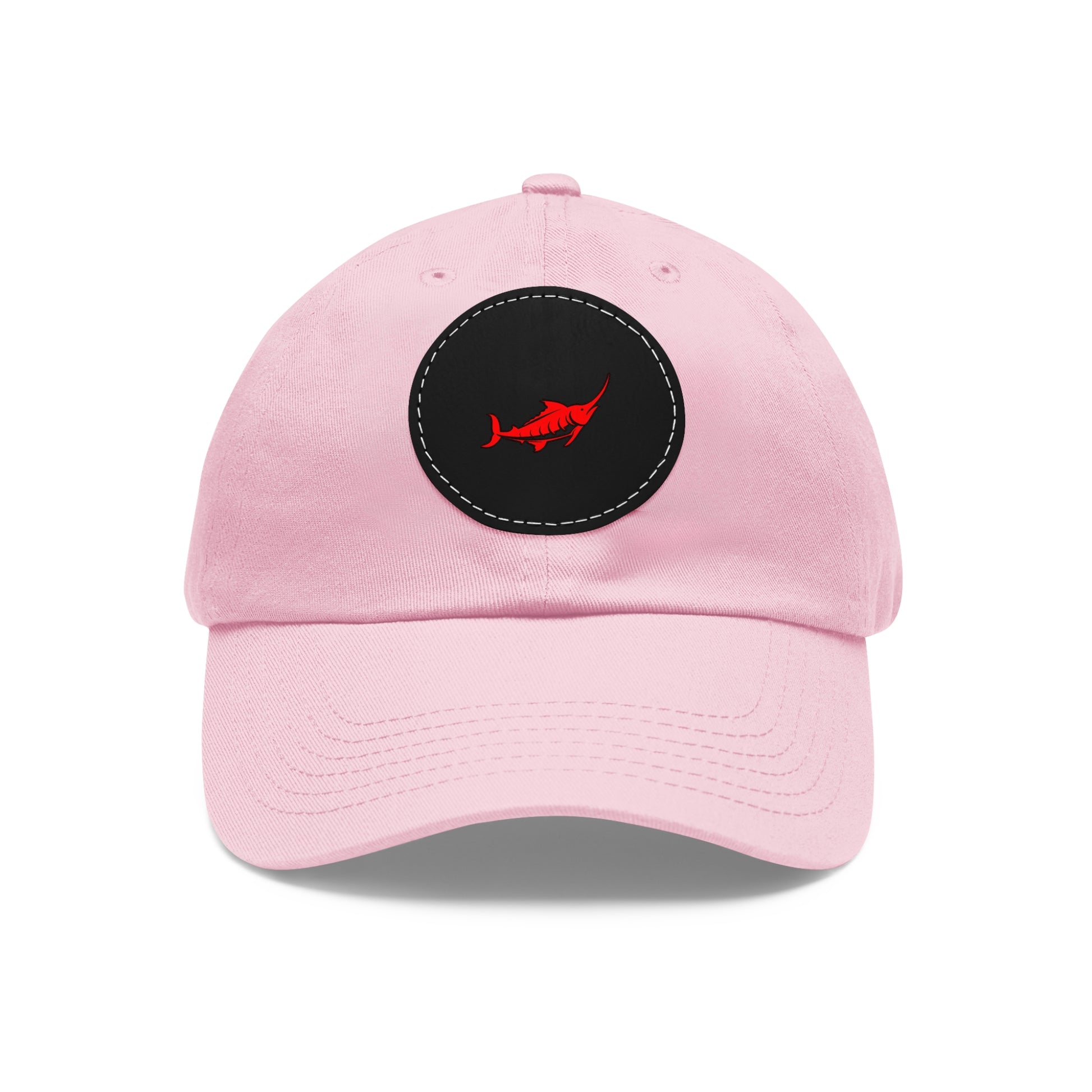 Stylish Leather Patch Dad Hat, Casual Cap for Everyday Wear