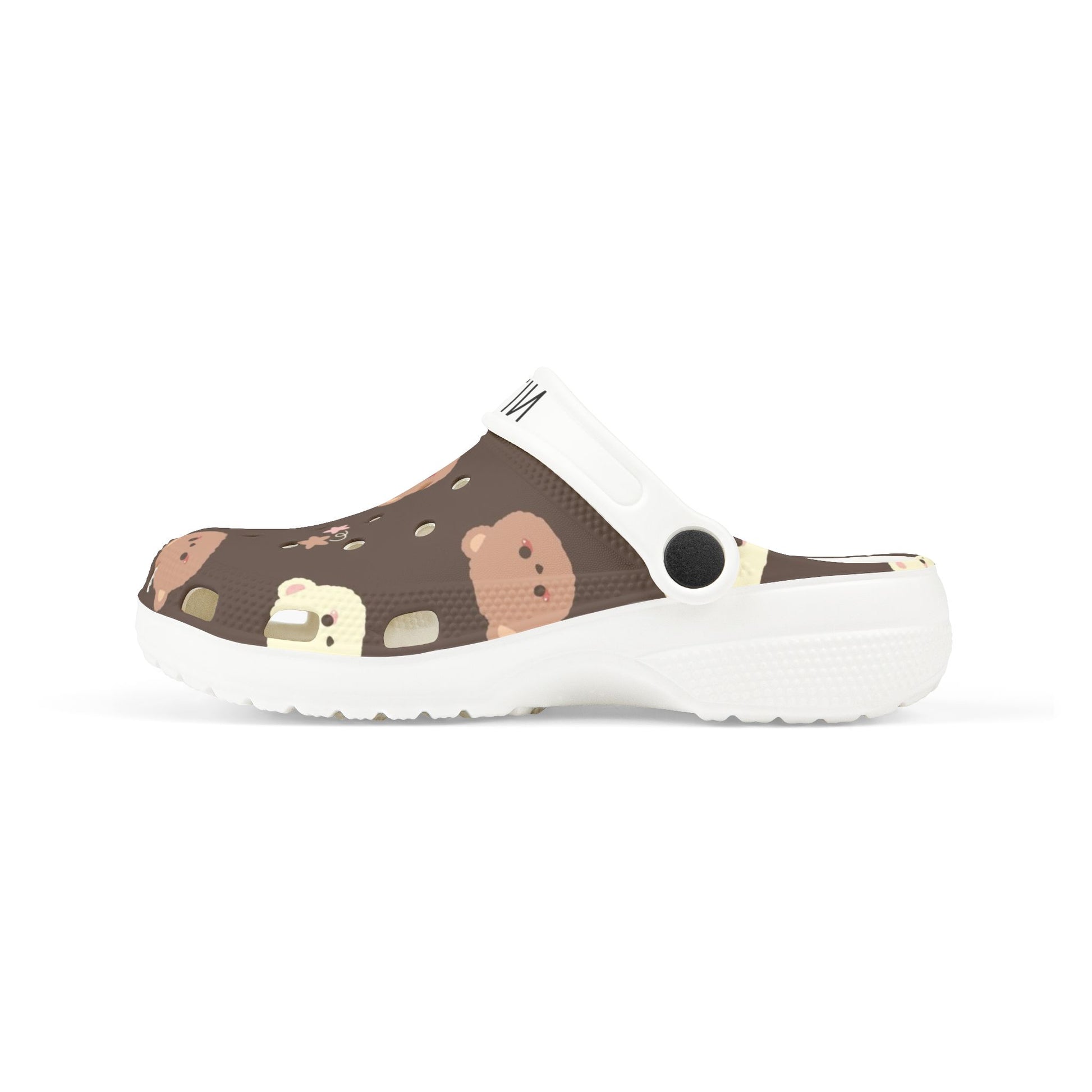 Cute Bear Design Clogs for Kids
