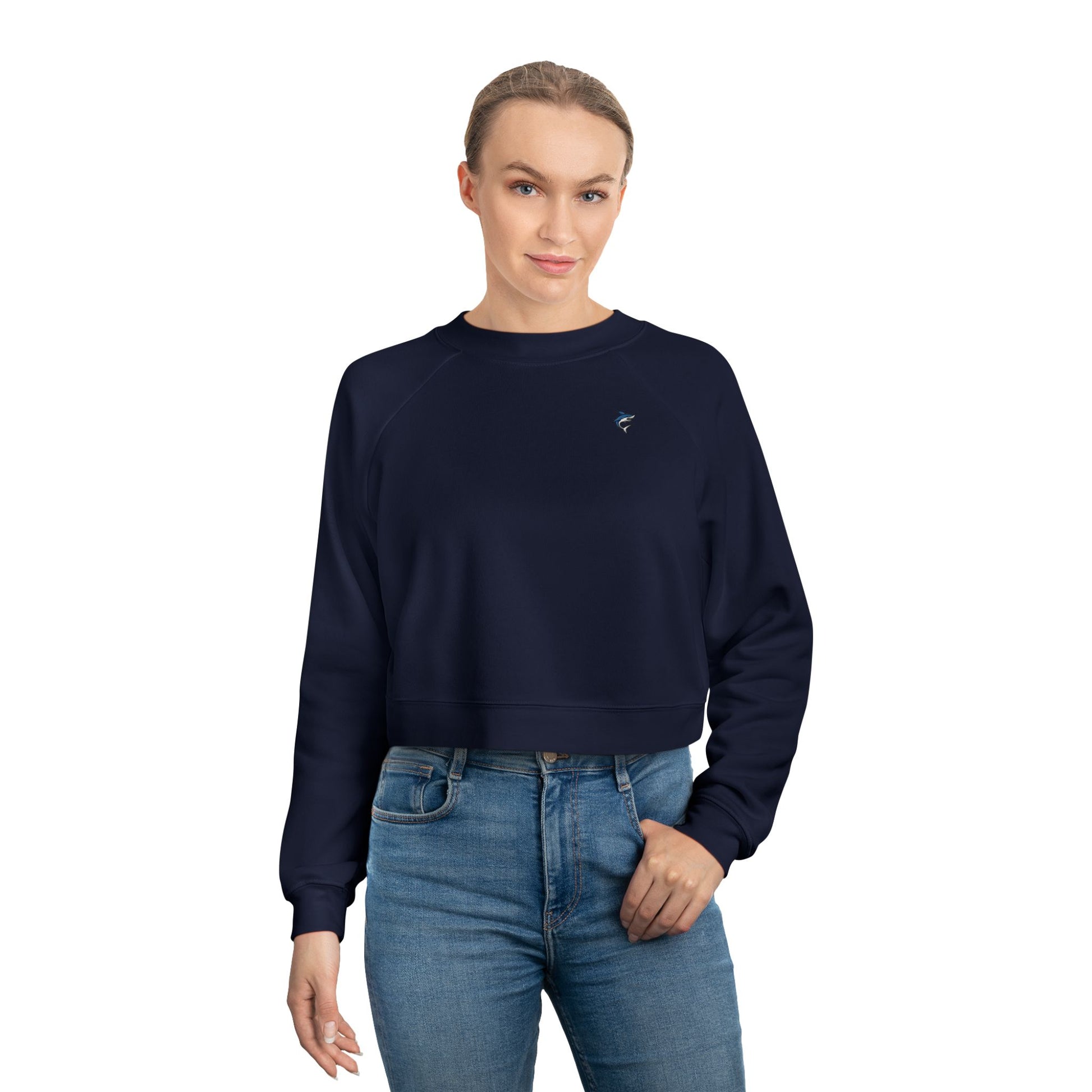 Women's Cropped Fleece Sweatshirt