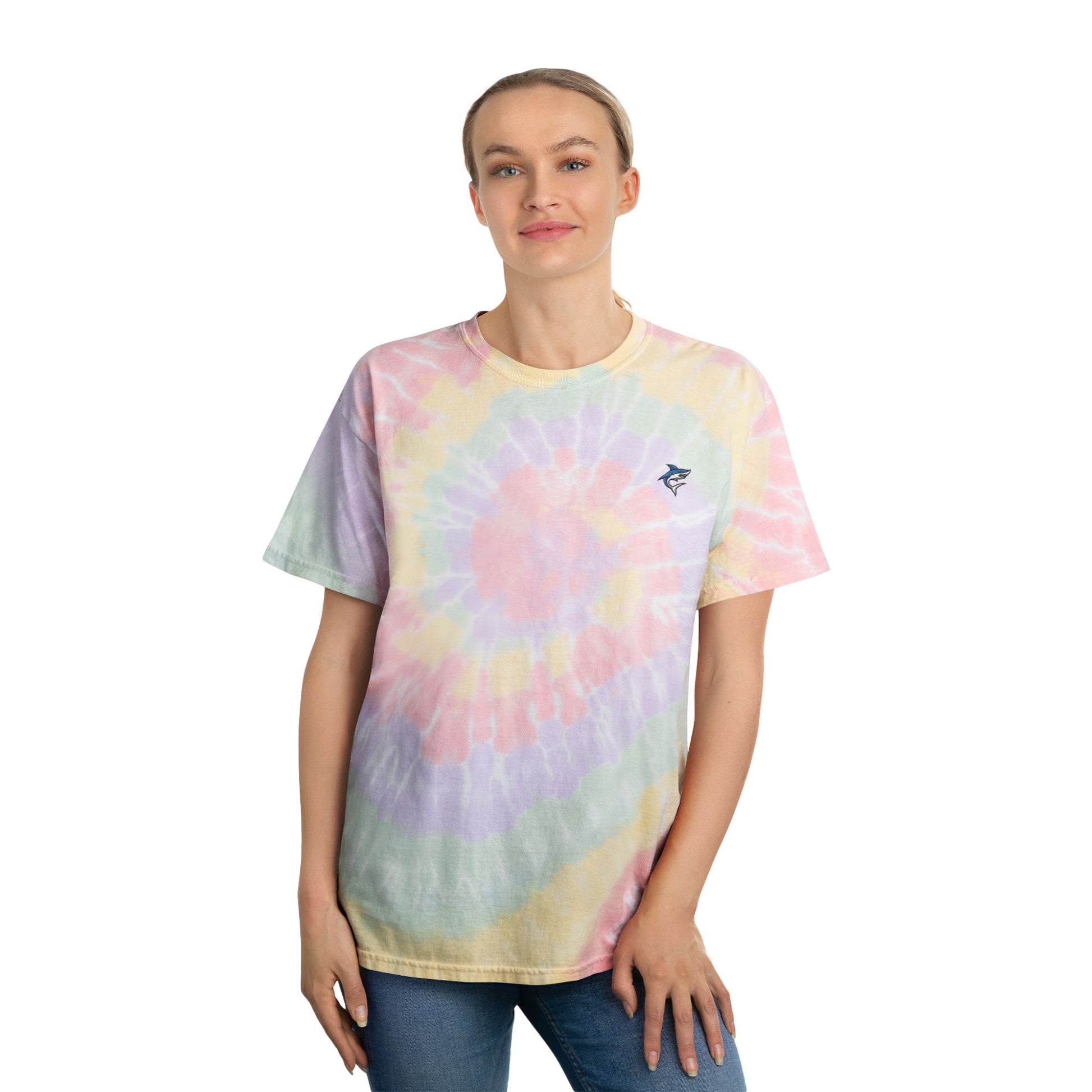 Colorful Spiral Tie-Dye T-Shirt