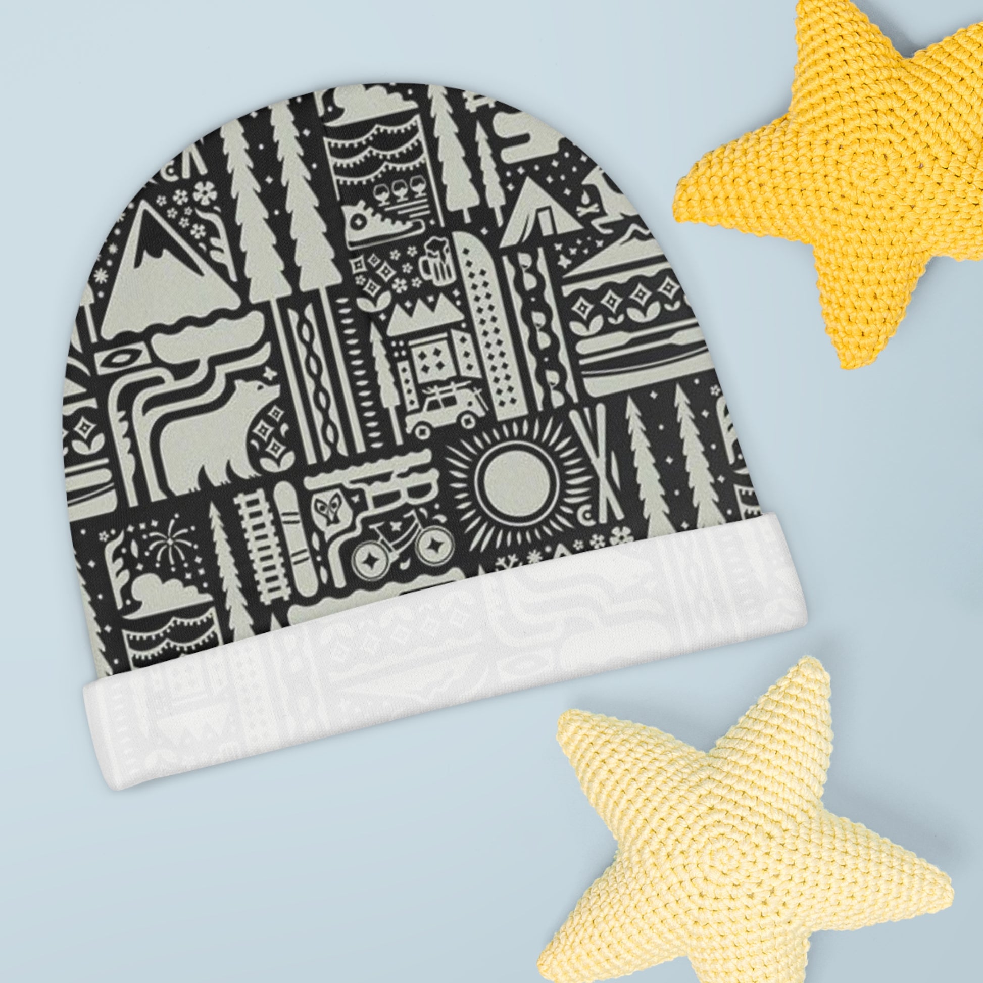 Nature-Inspired Baby Beanie