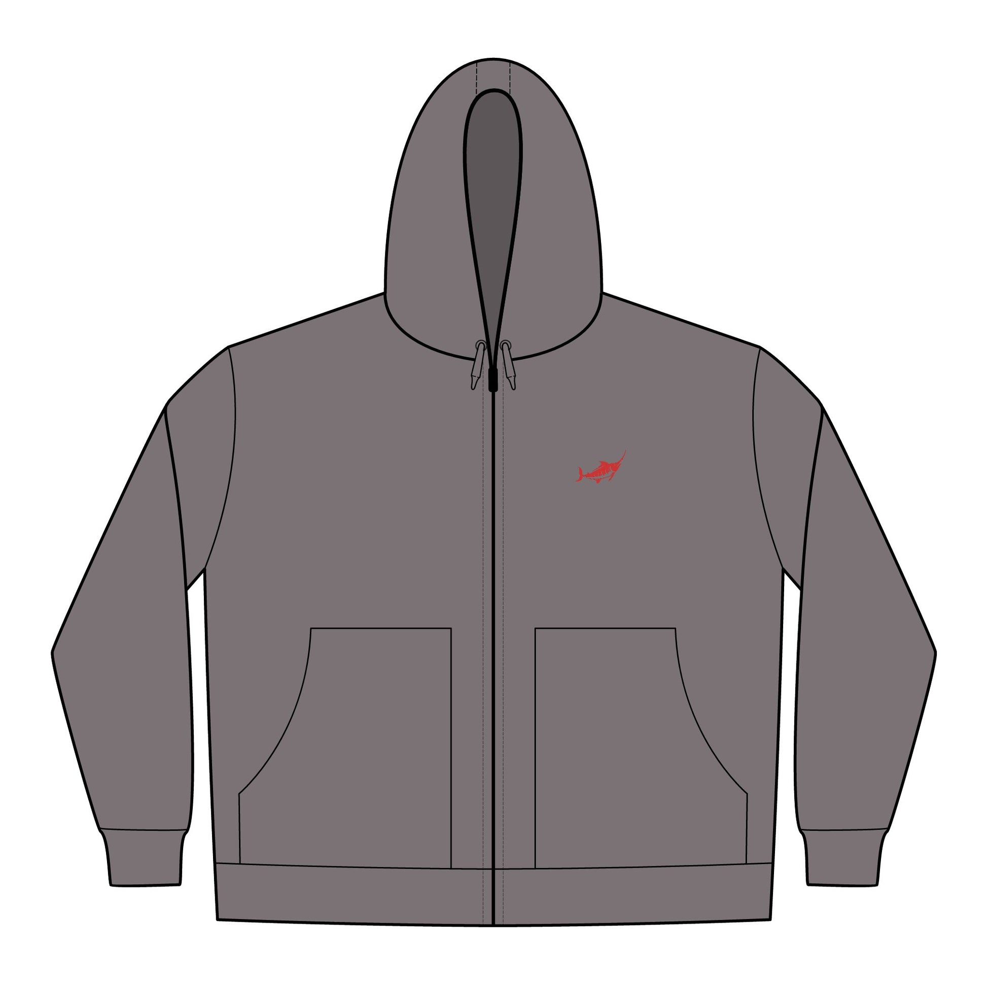 Men's Hooded Jacket - Durable Duck Cloth, Winter Outerwear, Outdoor Jacket