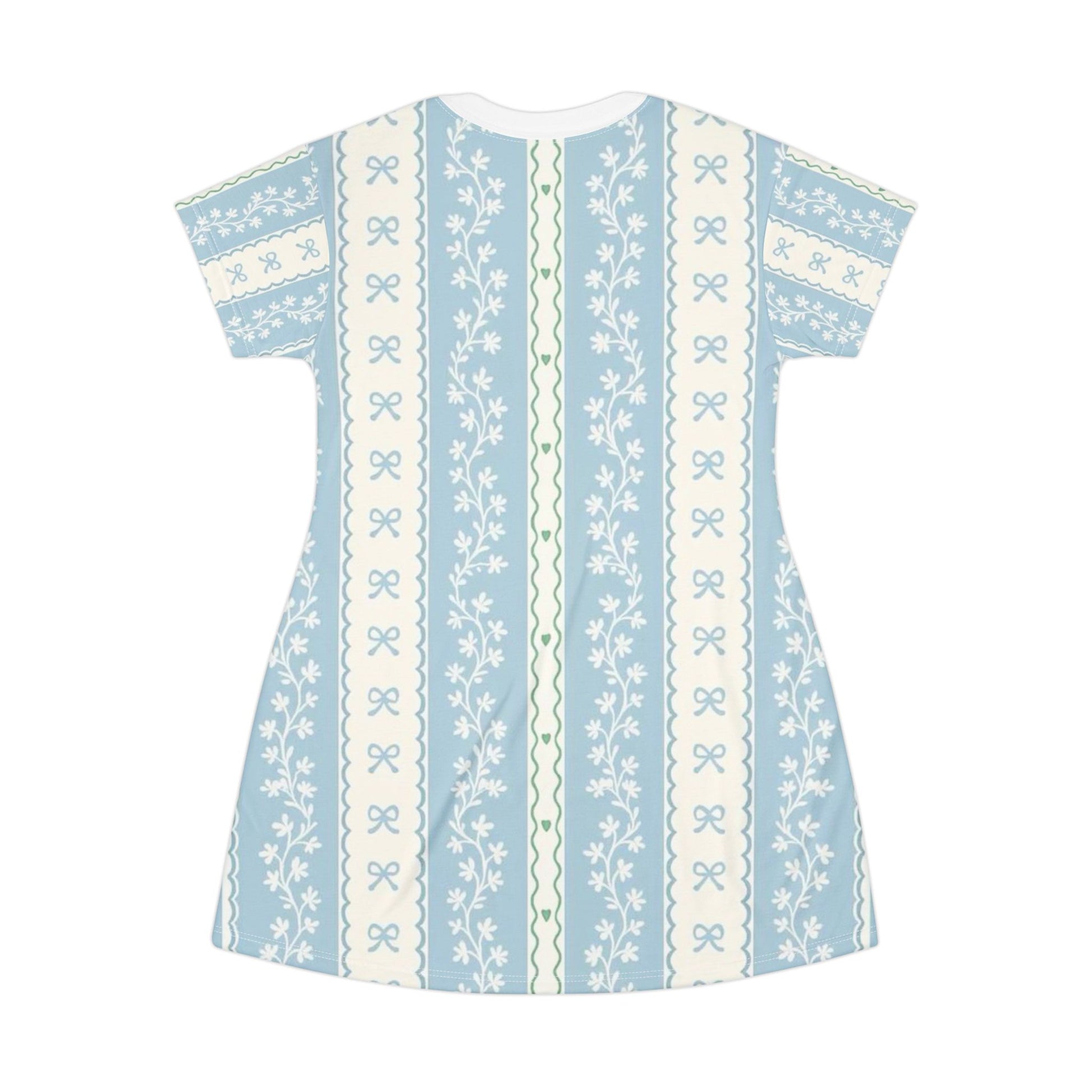 Chic Floral T-Shirt Dress - Casual Dress - Marlin
