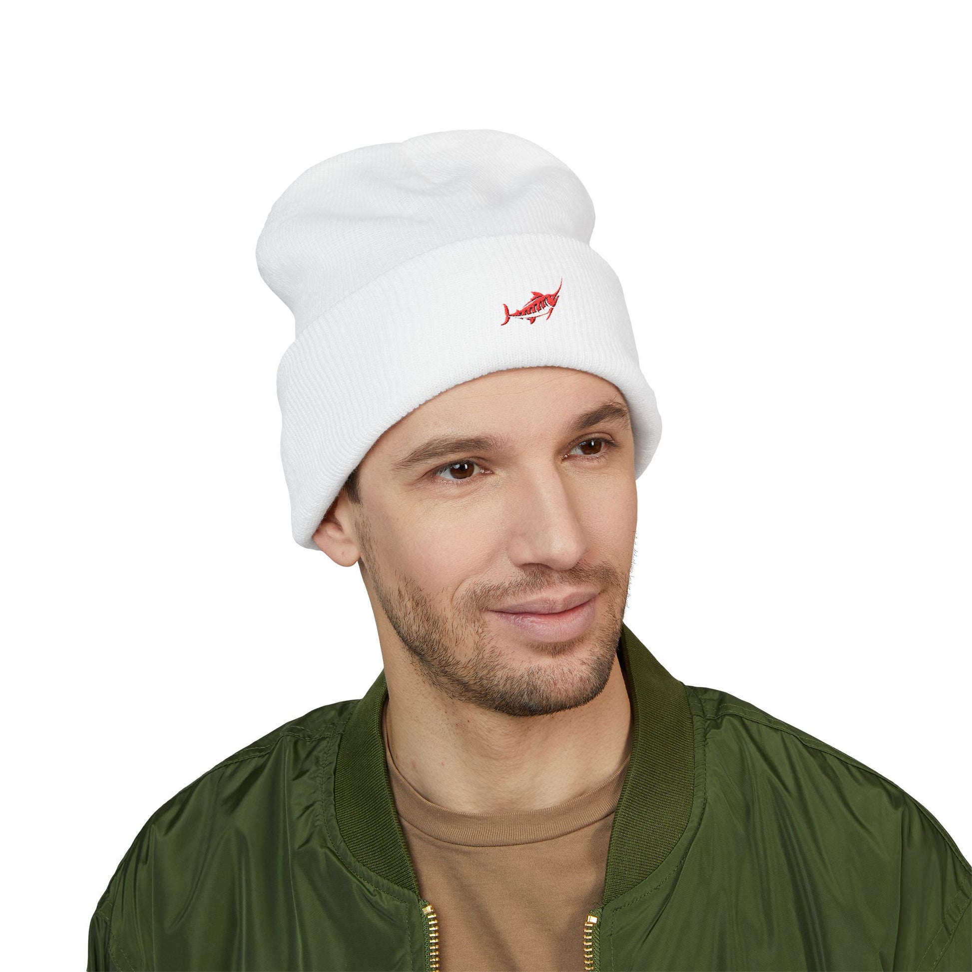 Classic Cuffed Beanie - Unisex Beanie - Marlin