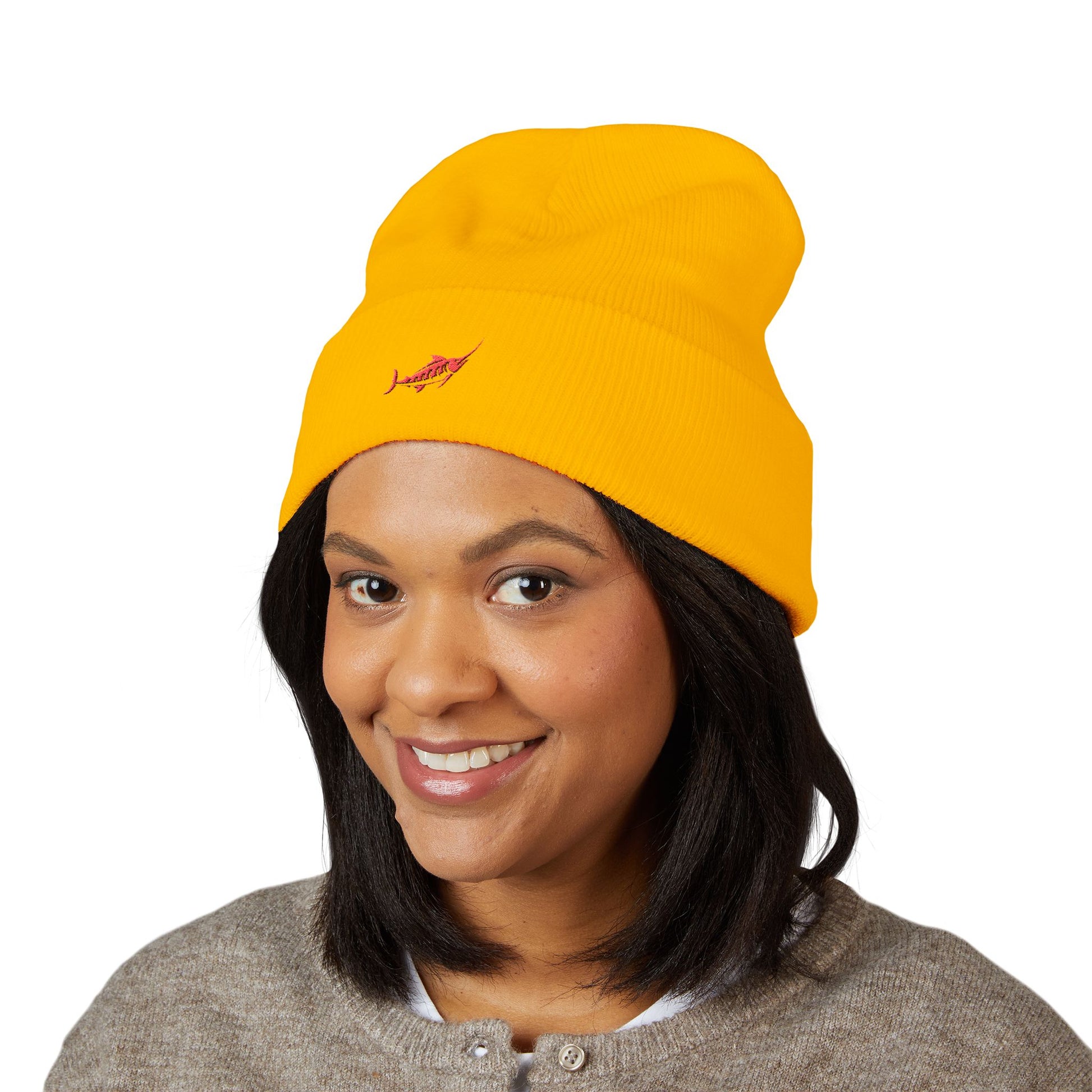 Classic Cuffed Beanie - Unisex Beanie - Marlin