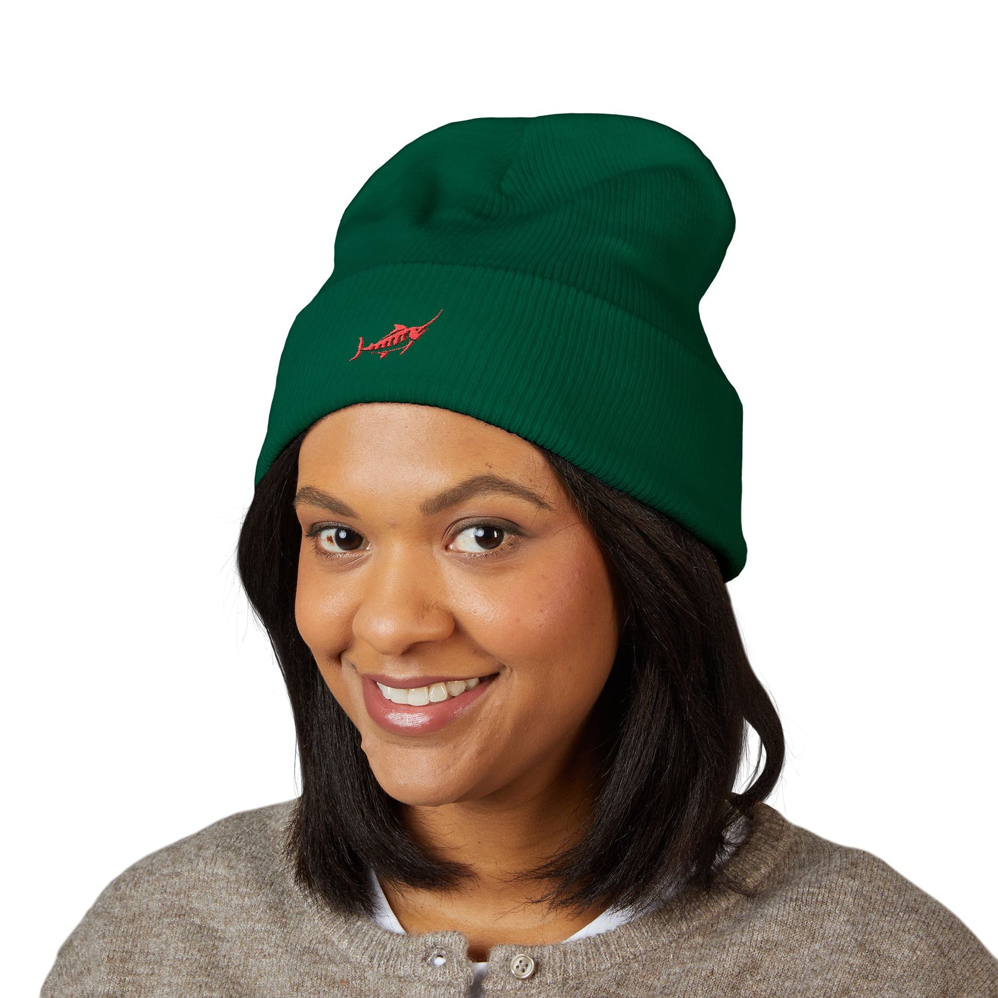 Classic Cuffed Beanie - Unisex Beanie - Marlin