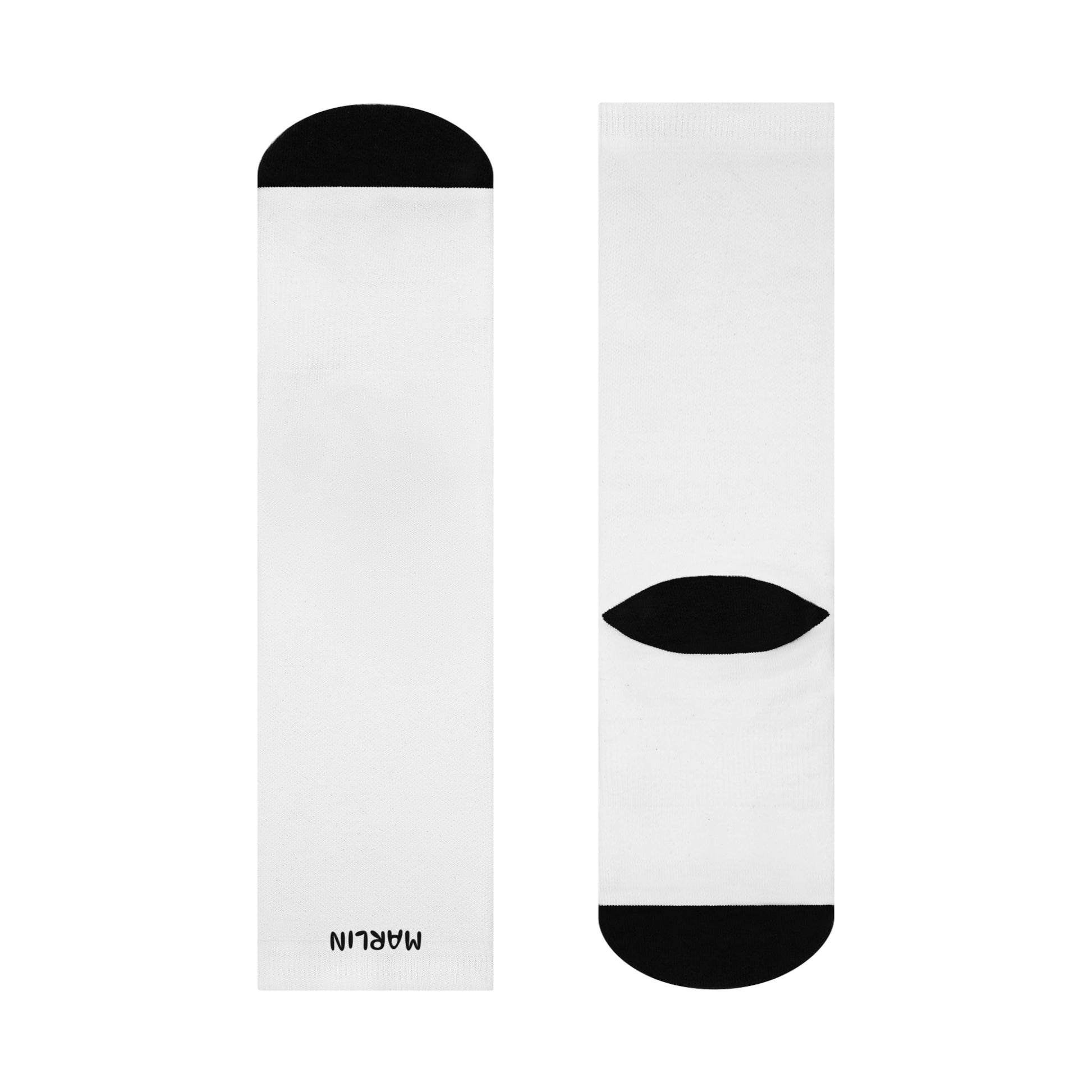 Cushioned Crew Socks - Marlin