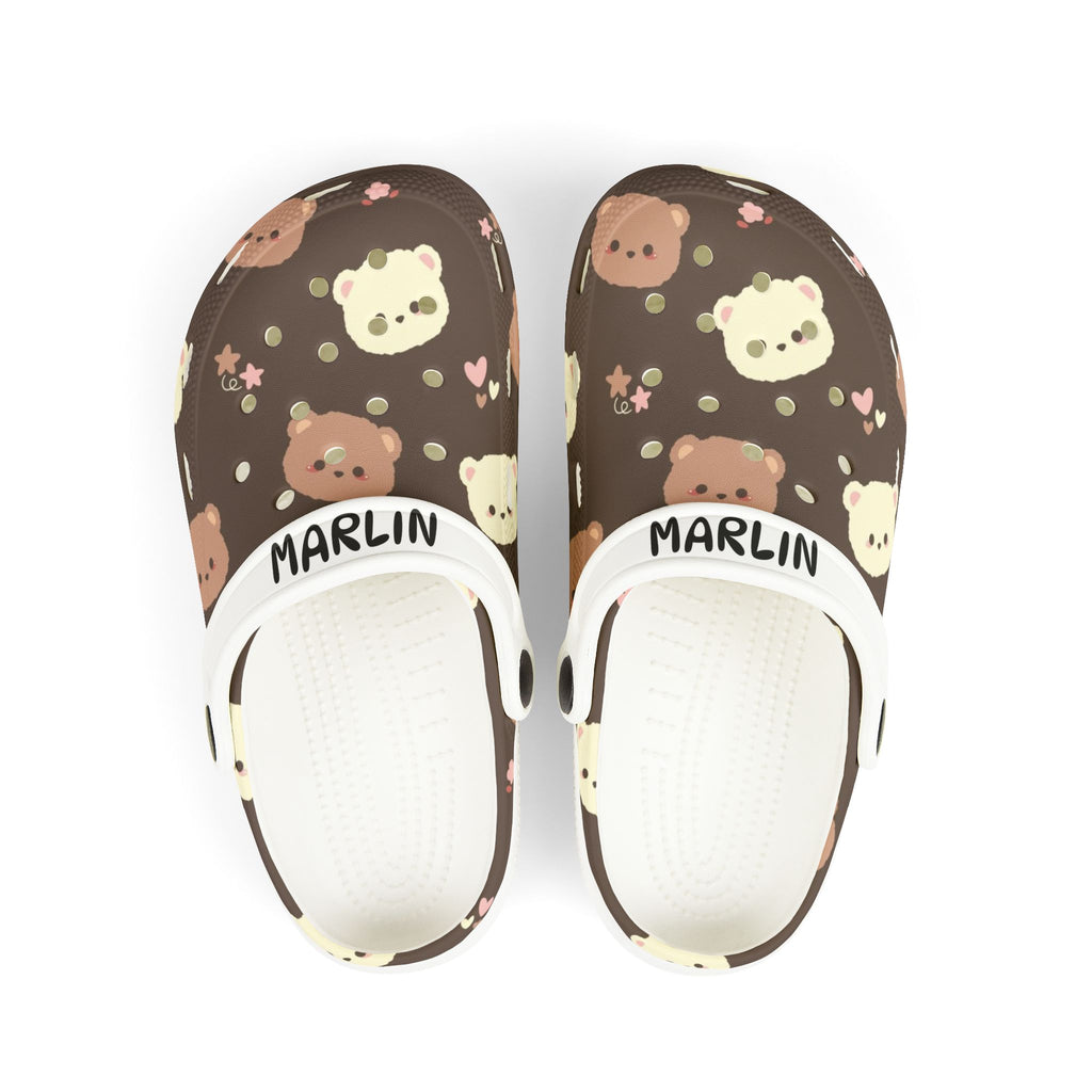 Cute Bear Design Clogs for Kids - Marlin