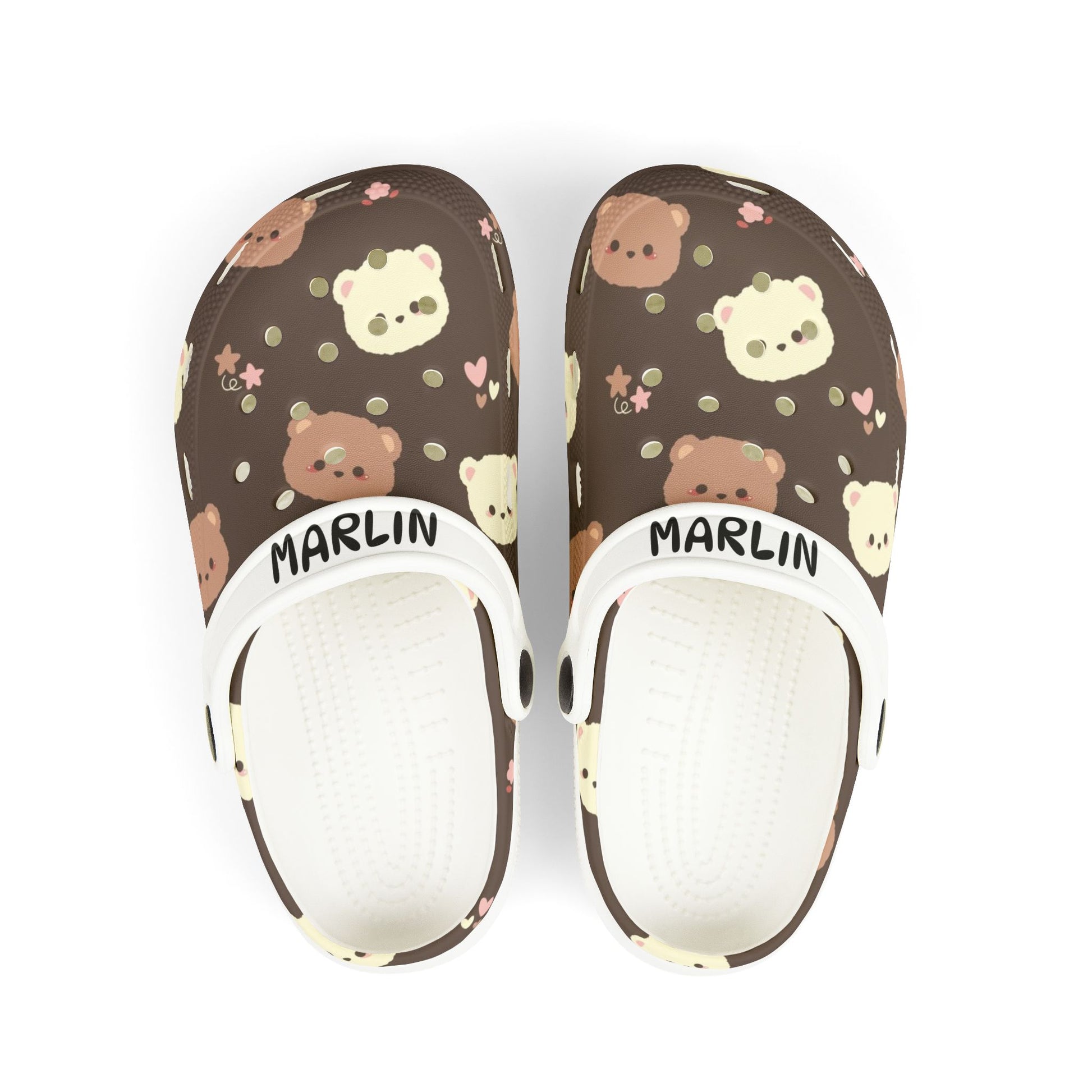 Cute Bear Design Clogs for Kids - Marlin