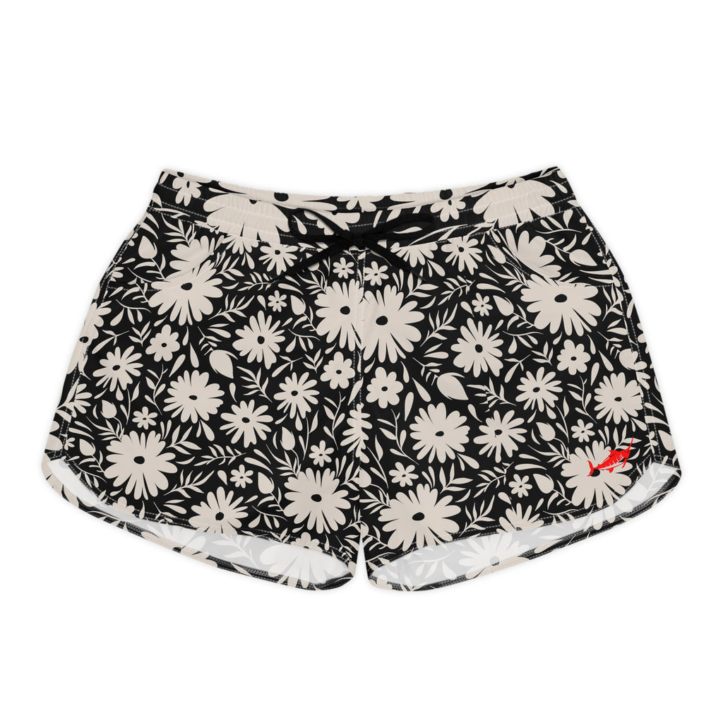 Floral Print Women's Casual Shorts - Marlin