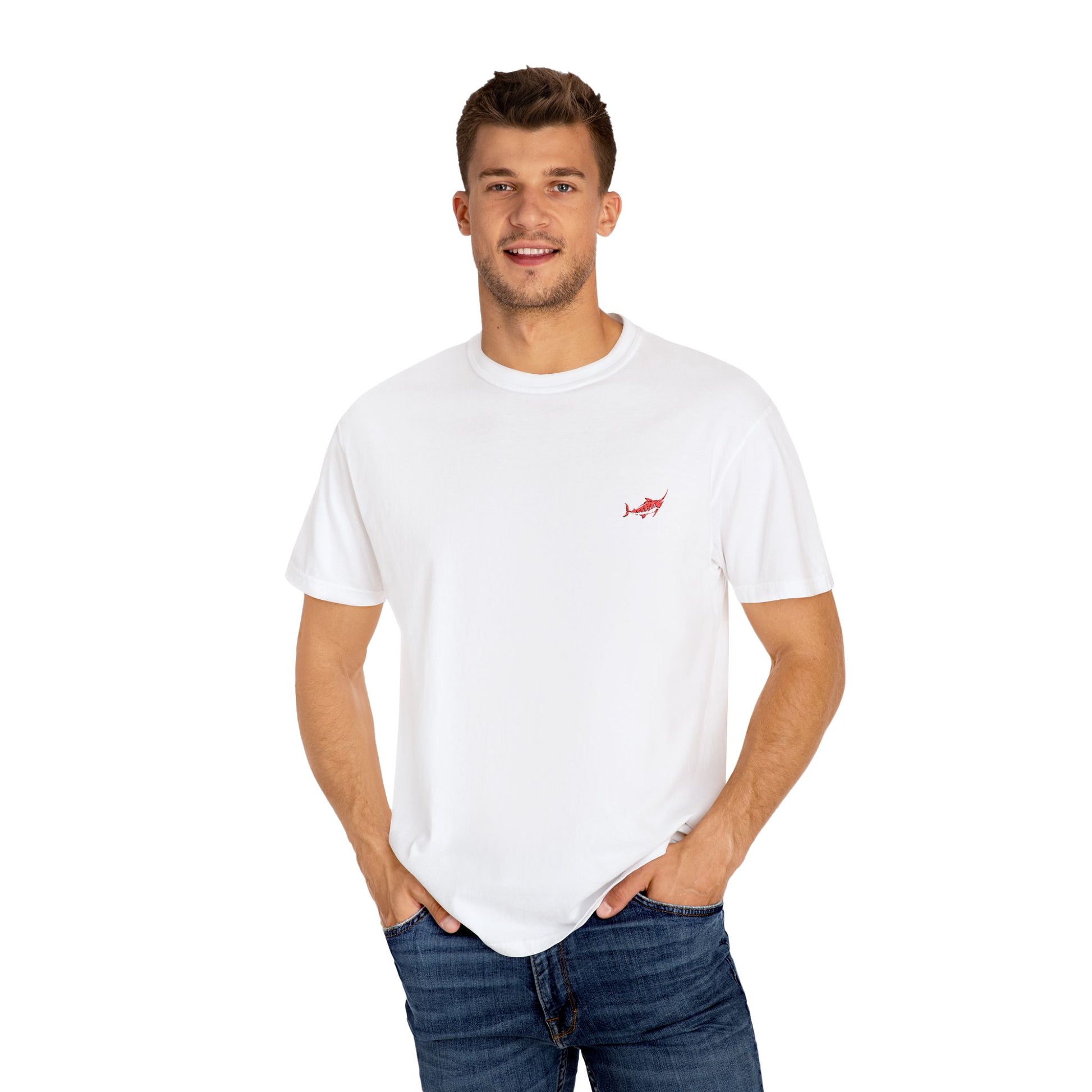 Garment-Dyed Unisex T-Shirt - Everyday Comfort - Marlin