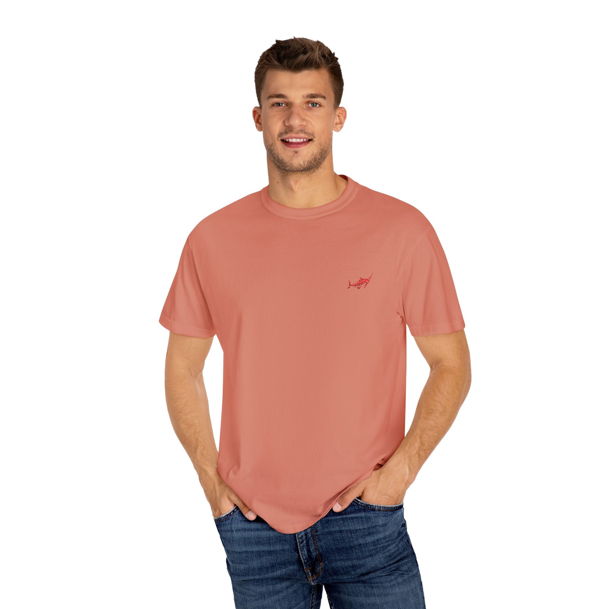 Garment-Dyed Unisex T-Shirt - Everyday Comfort - Marlin