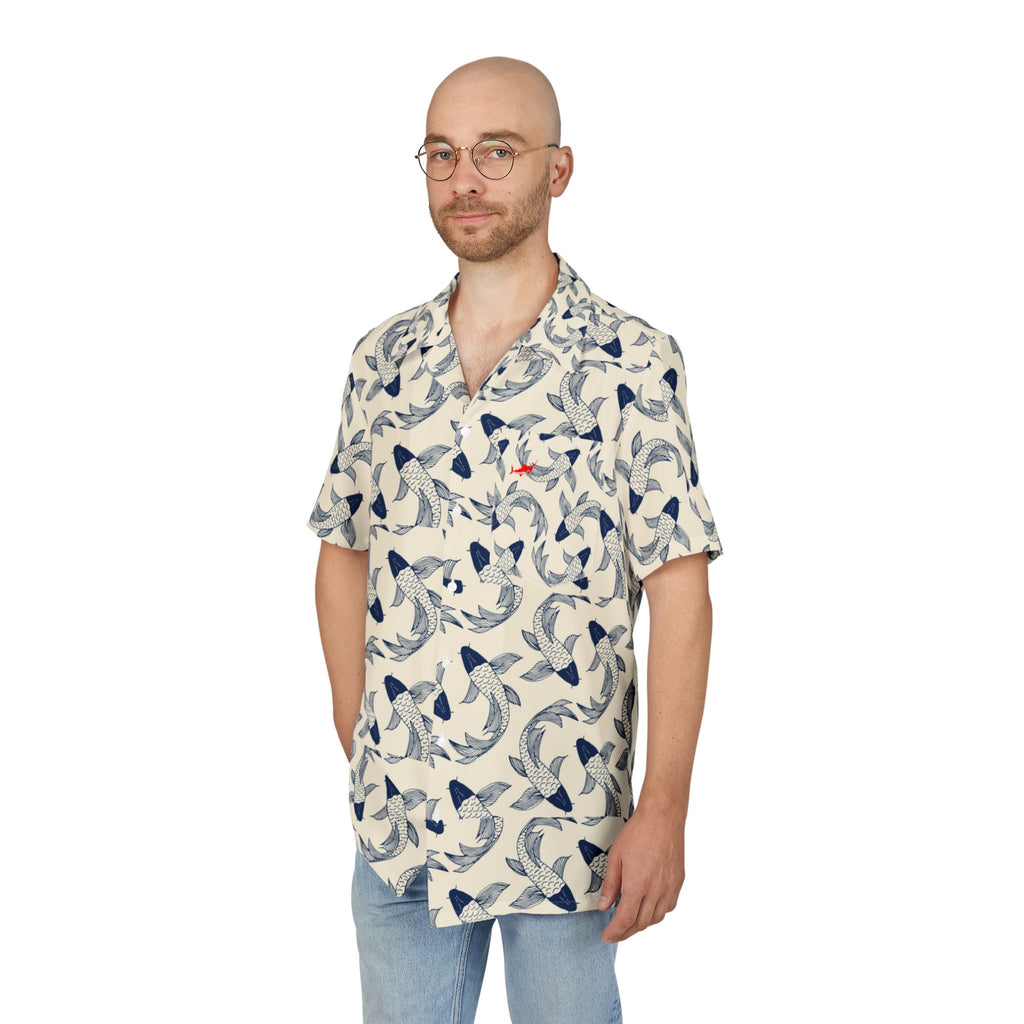 Marlin Hawaiian Shirt - Casual Summer Shirt - Marlin