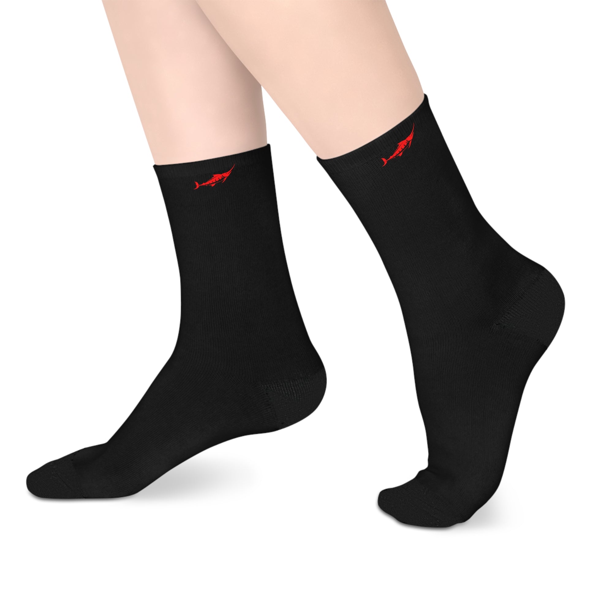 Marlin Mid-Length Socks - Comfortable Socks for All Seasons - Marlin
