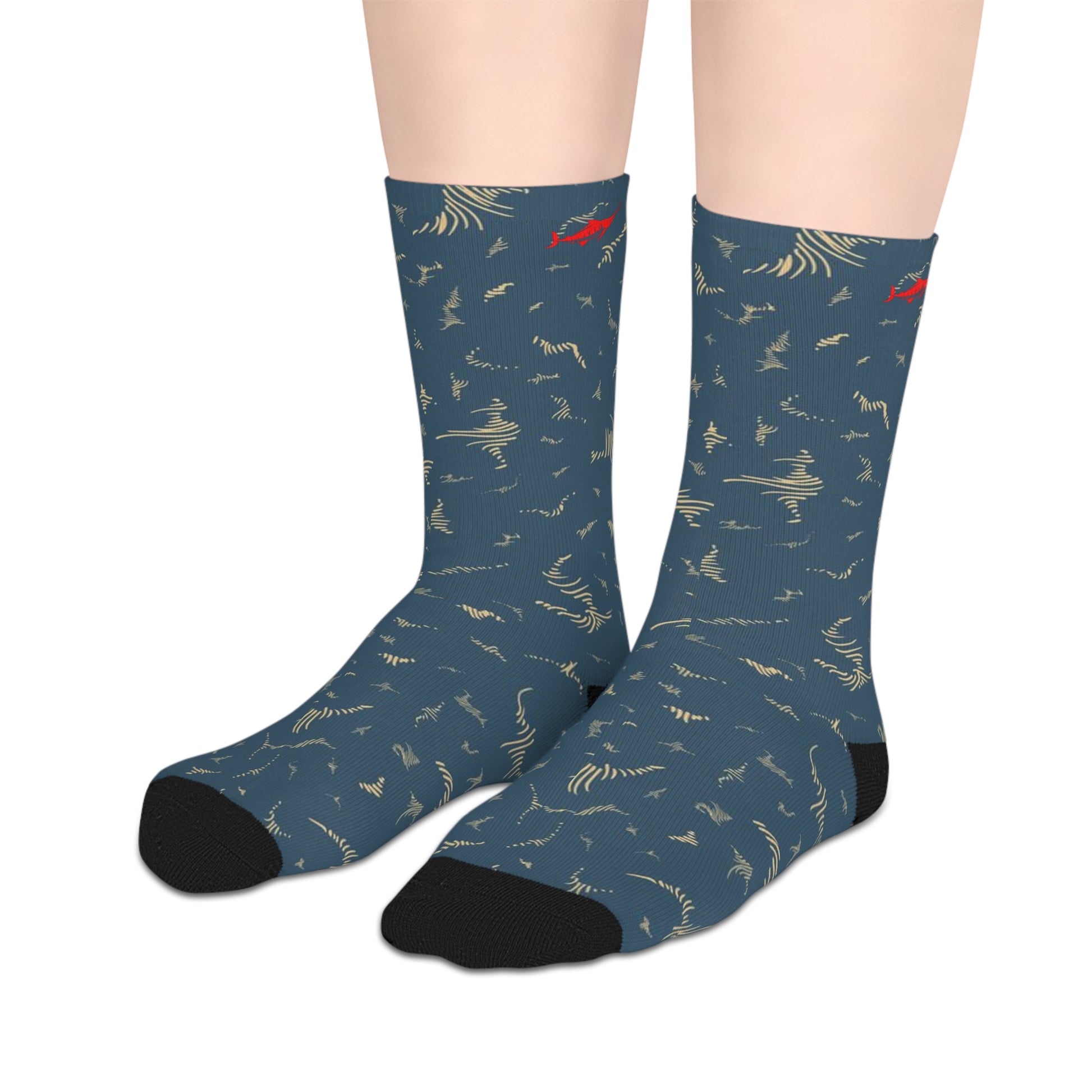 Marlin Mid-Length Socks - Marlin