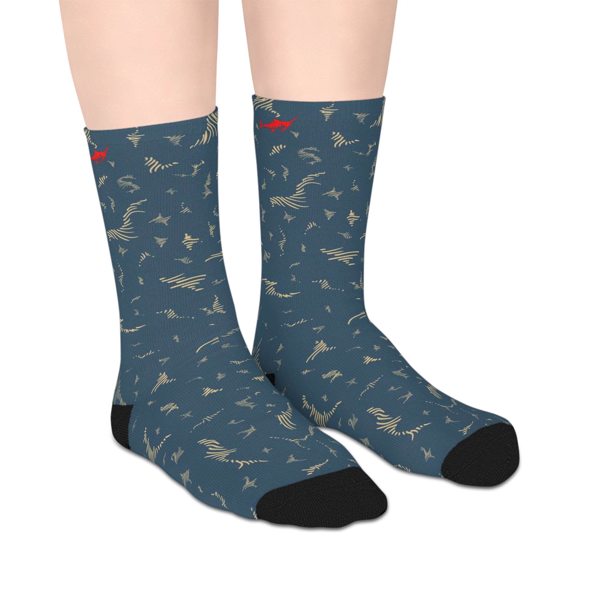 Marlin Mid-Length Socks - Marlin